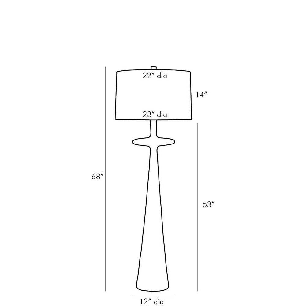 Putney 68 Inch Floor Lamp by Arteriors Home