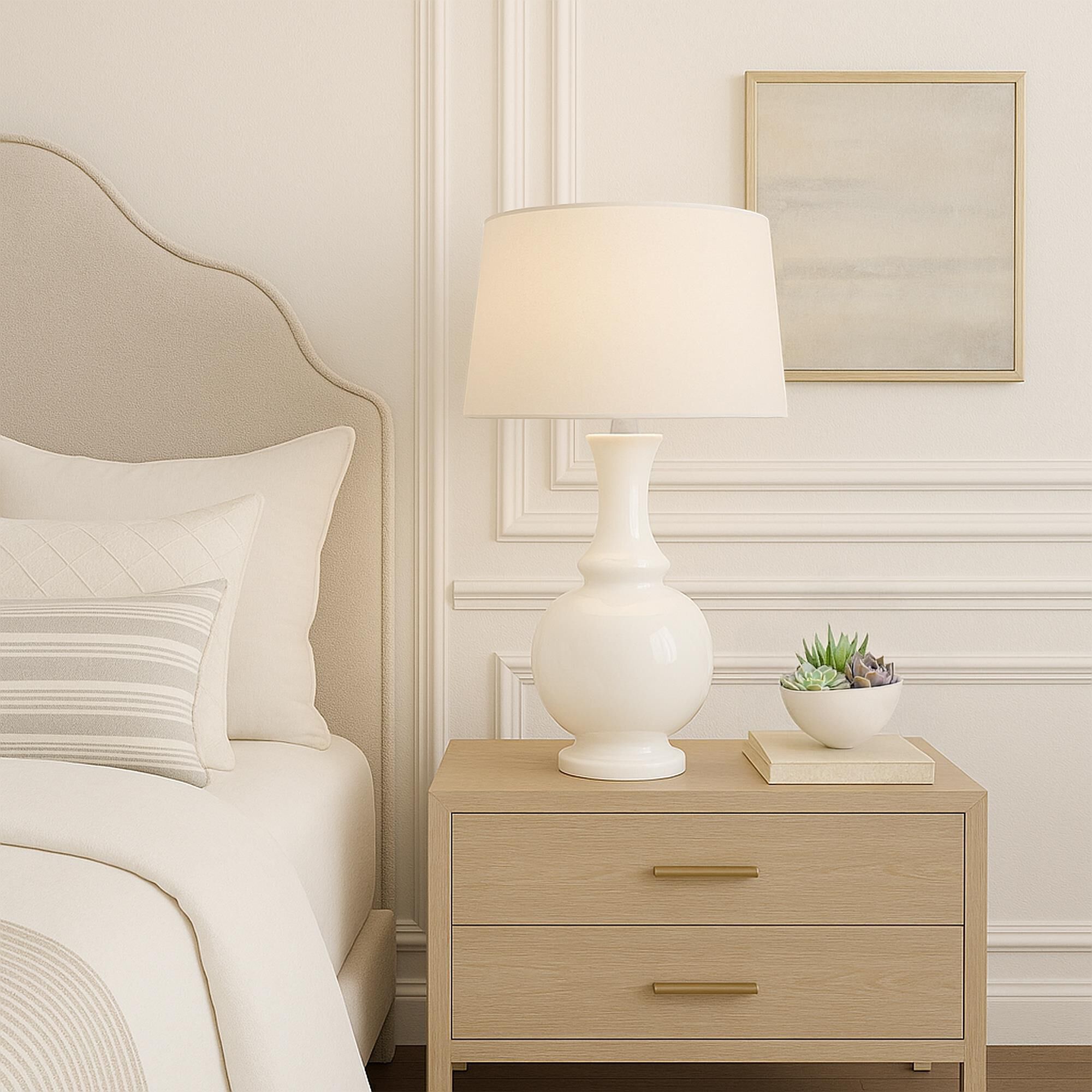 Glass Harriet Table Lamp,