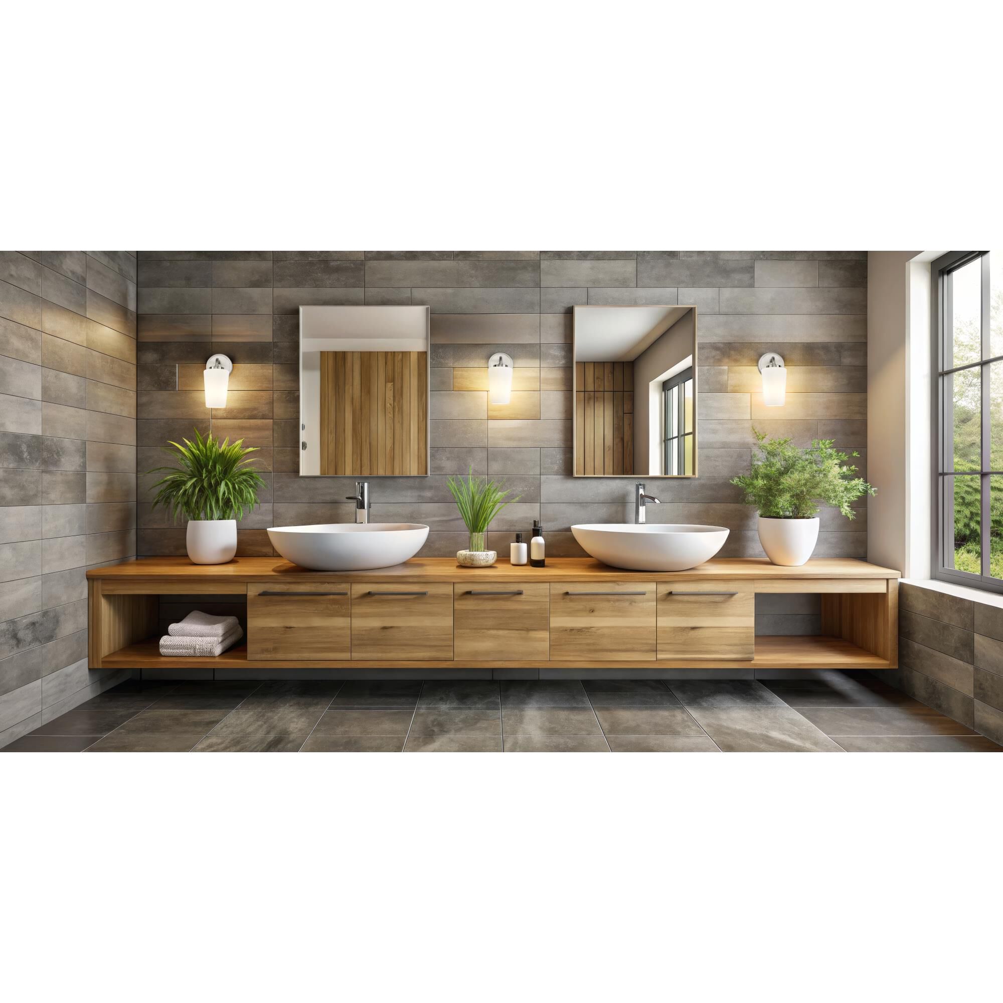 Shown in Brushed Nickel finish and Matte Opal glass and Matte Opal shade