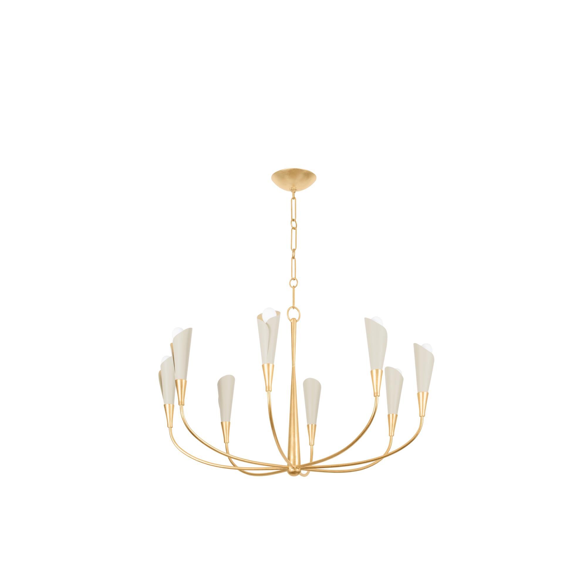 Shown in Vintage Gold Leaf and Soft Sand finish