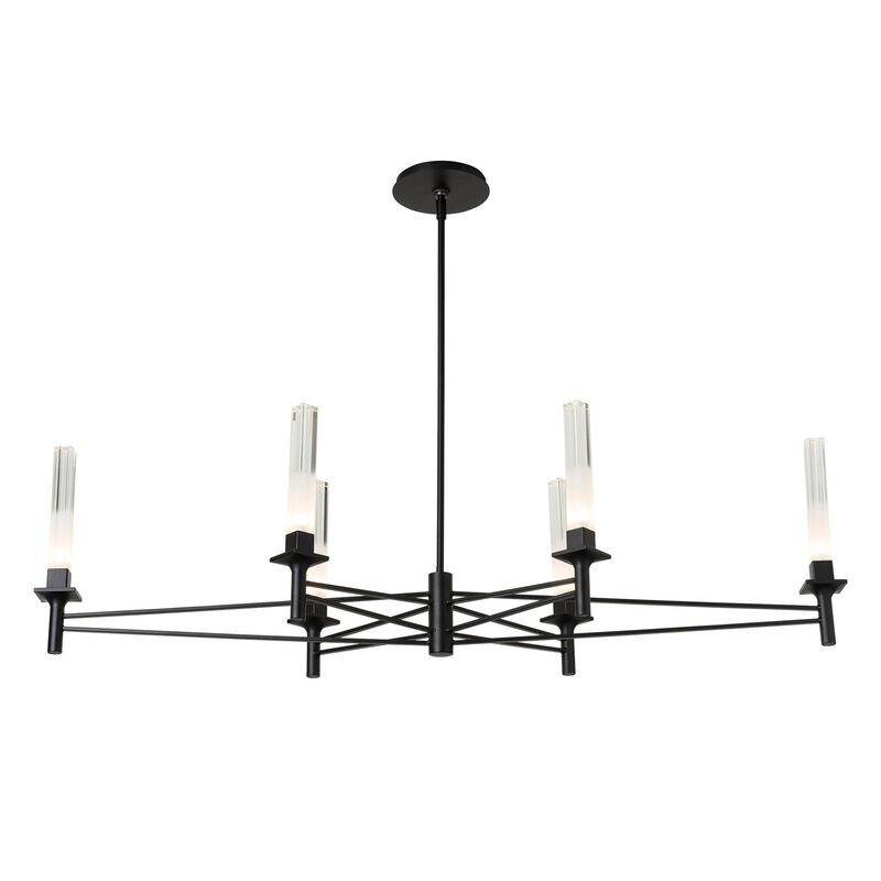 Truss Medium Linear Chandelier by Hubbardton Forge