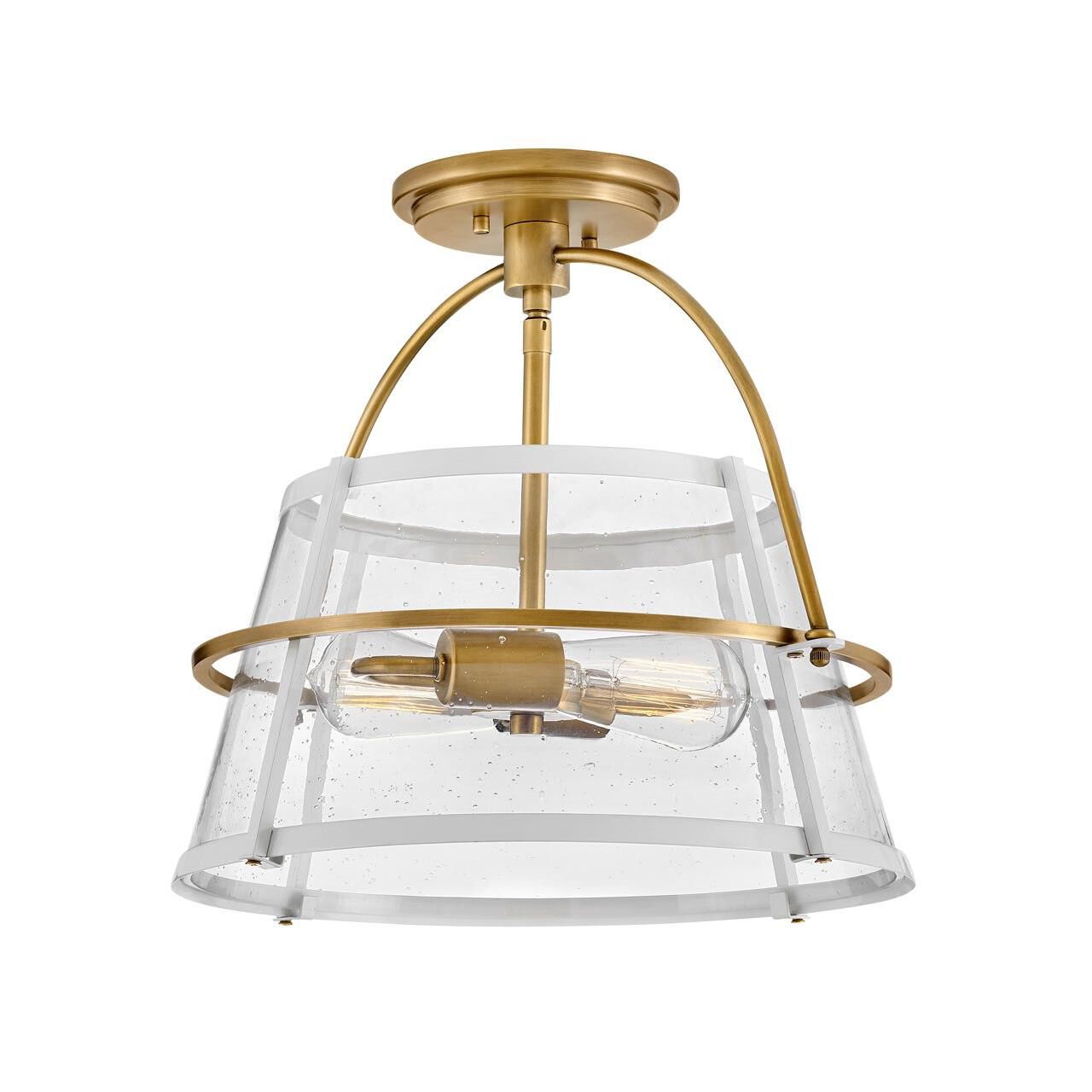 Tournon 15 Inch 2 Light LED Semi Flush Mount by Hinkley Lighting