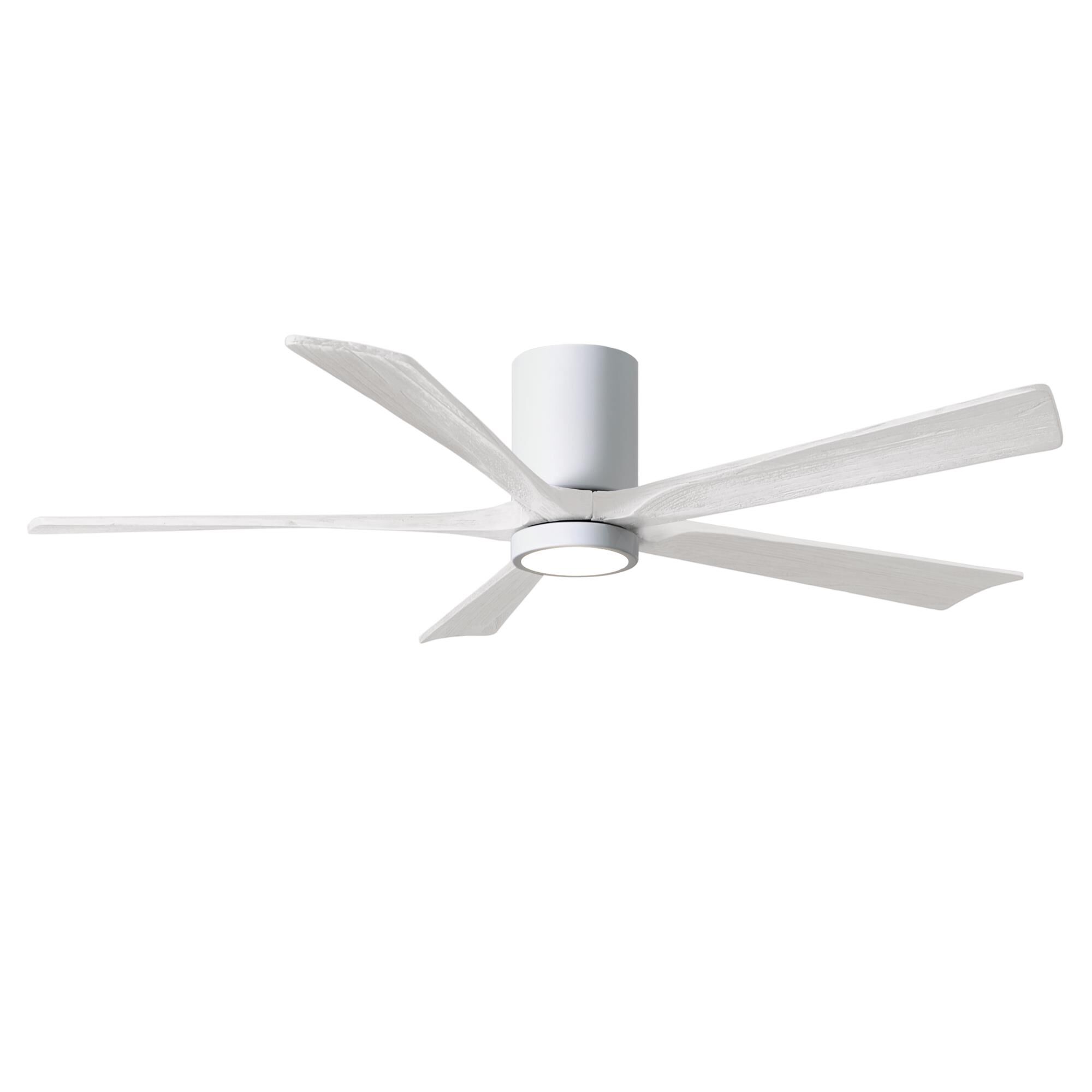 Irene 60 Inch Flush Mount Fan with Light Kit by Matthews Fan Company