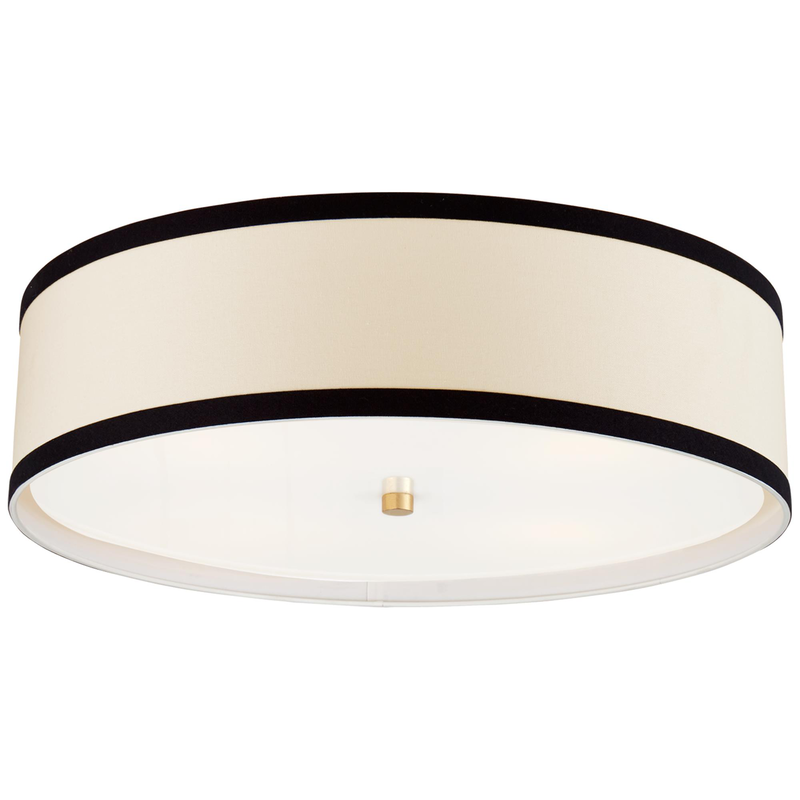 kate spade new york Walker 24 Inch 4 Light Flush Mount by Visual Comfort Signature Collection