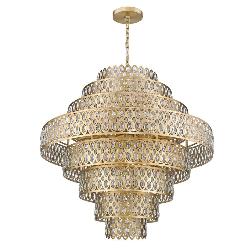 Dealey 44 Inch 25 Light Chandelier by Z-Lite