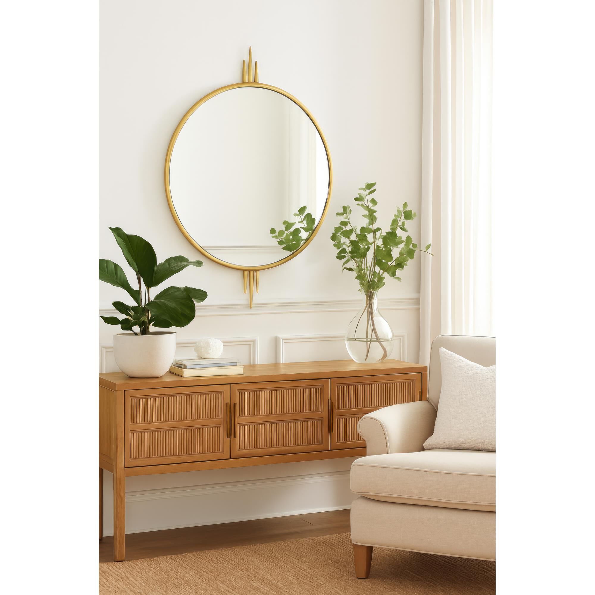 Ron Henderson Propaganda 30 Inch Decorative Mirror by Varaluz