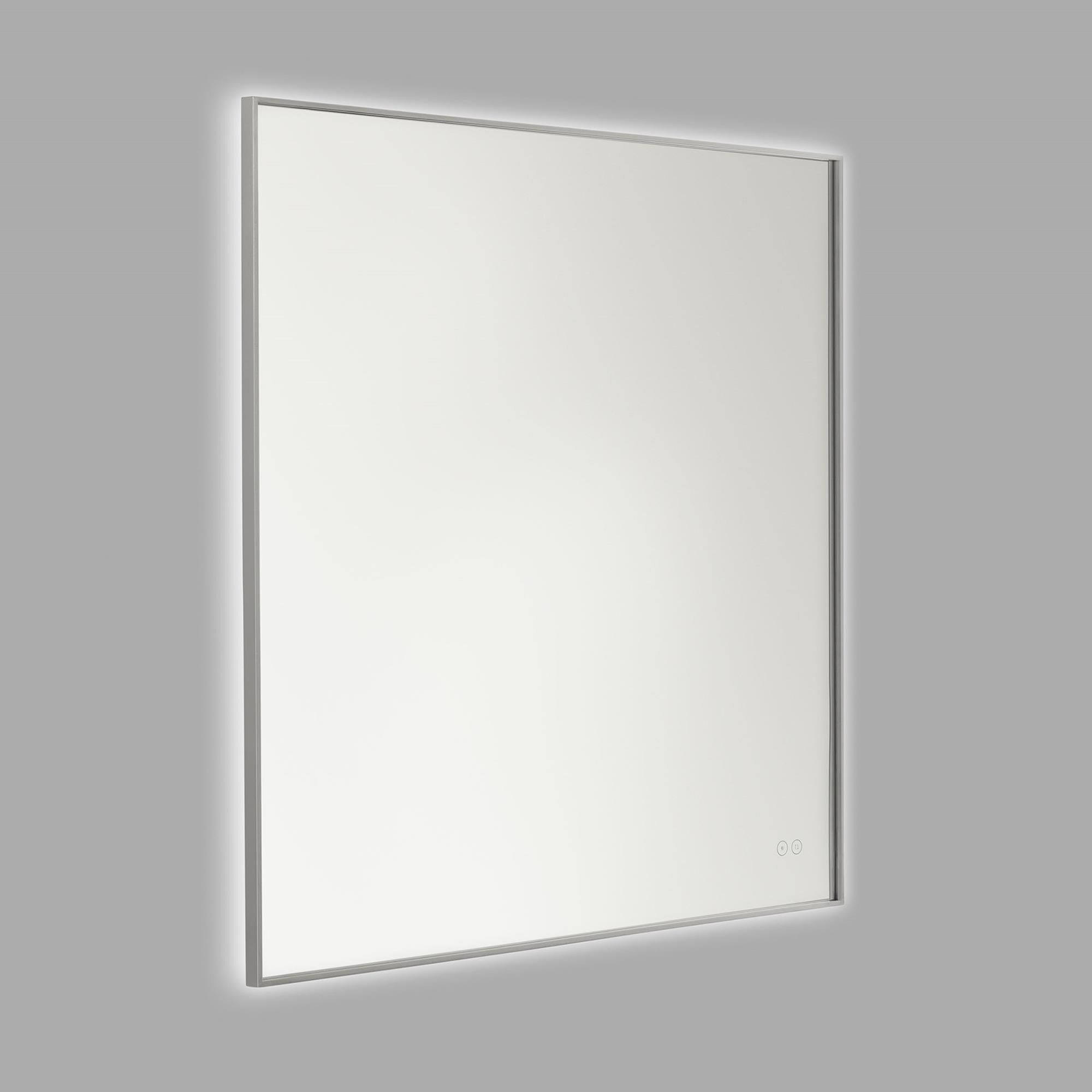Shown in Brushed Nickel finish and Mirror Glass shade