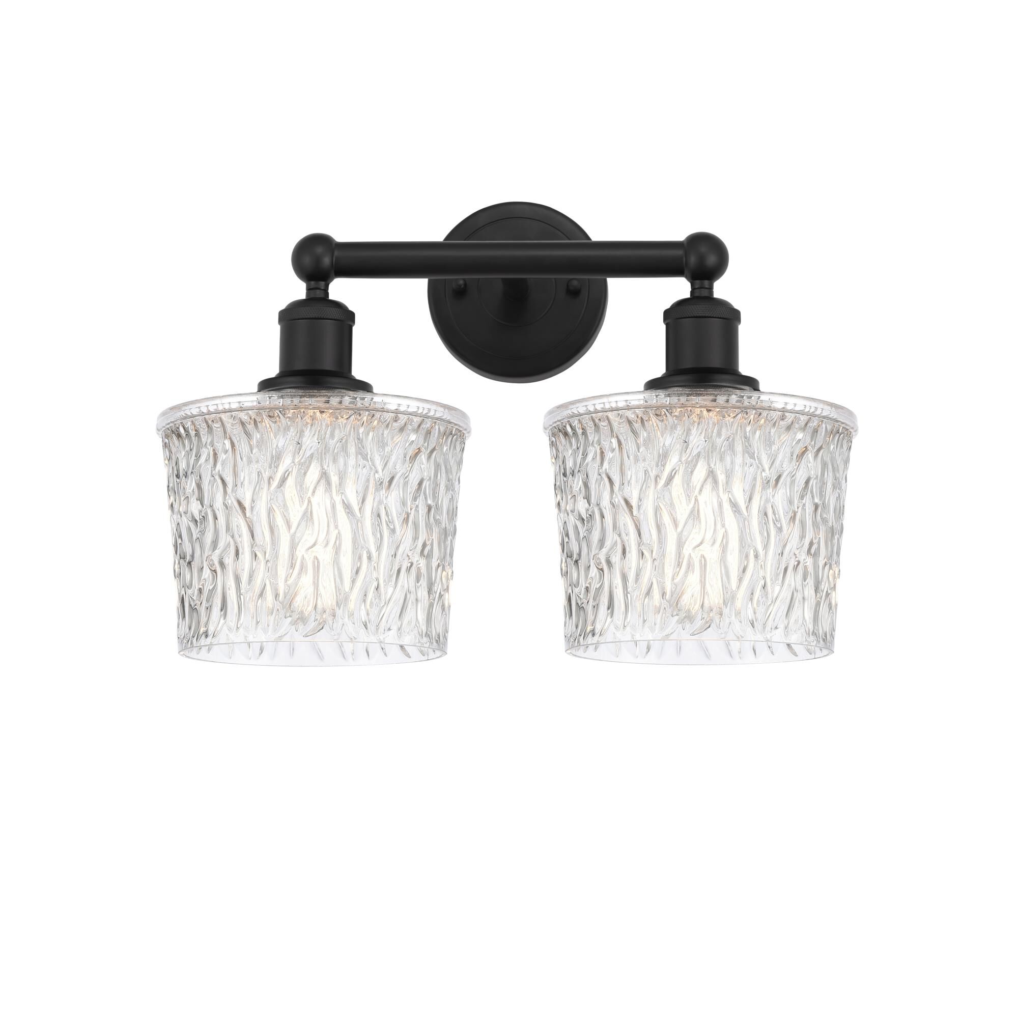 Shown in Matte Black, Clear finish and Clear glass and Clear Glass shade