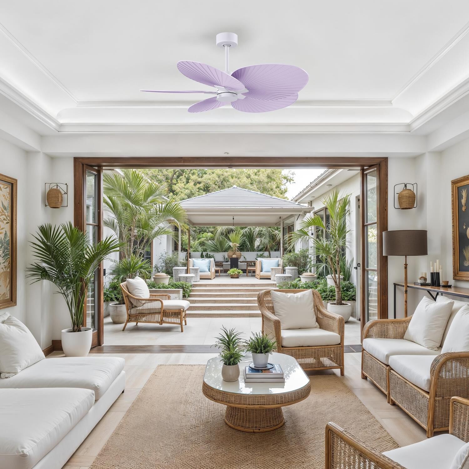 Alessandra Tropical 48 Inch Ceiling Fan by Matthews Fan Company