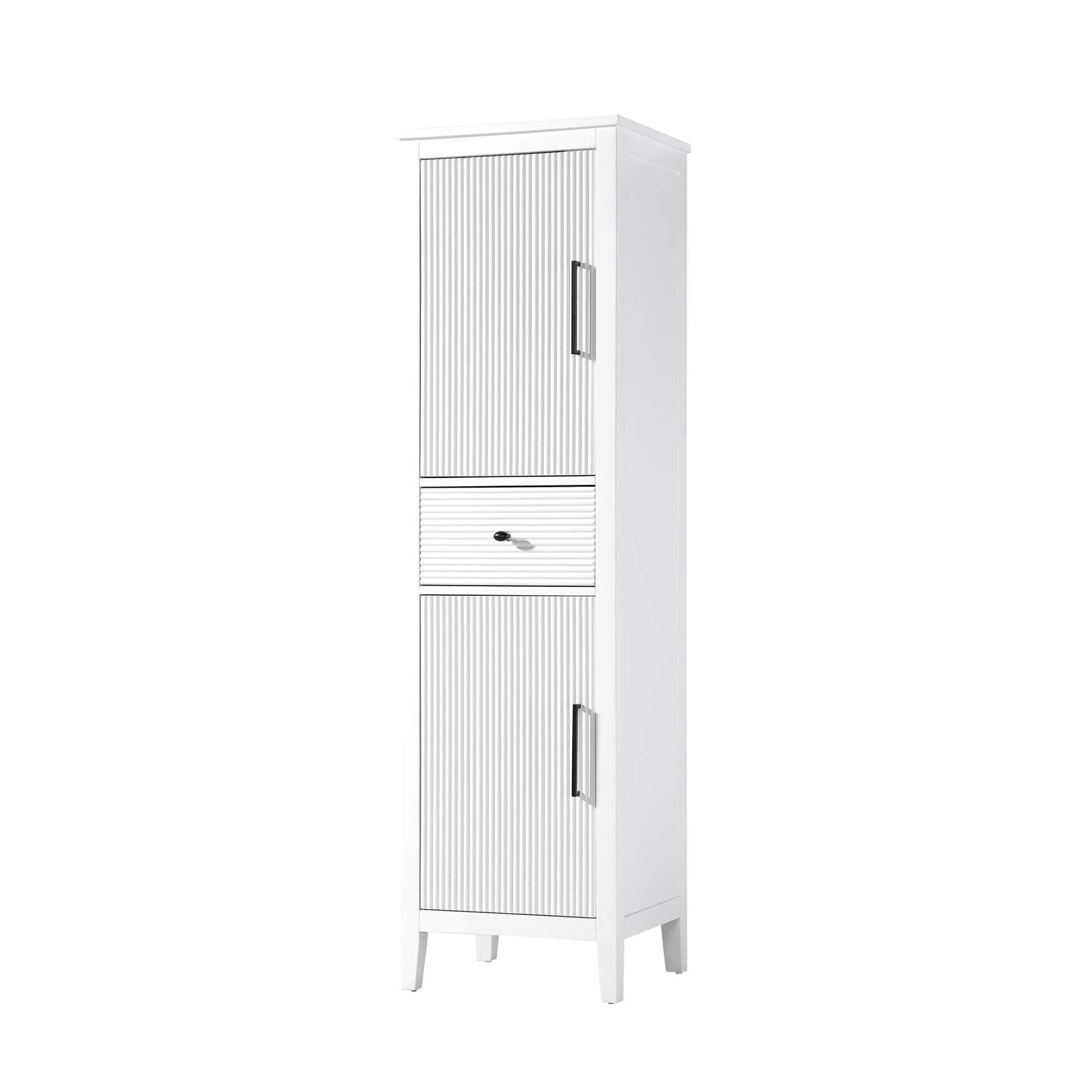 Shown in White finish