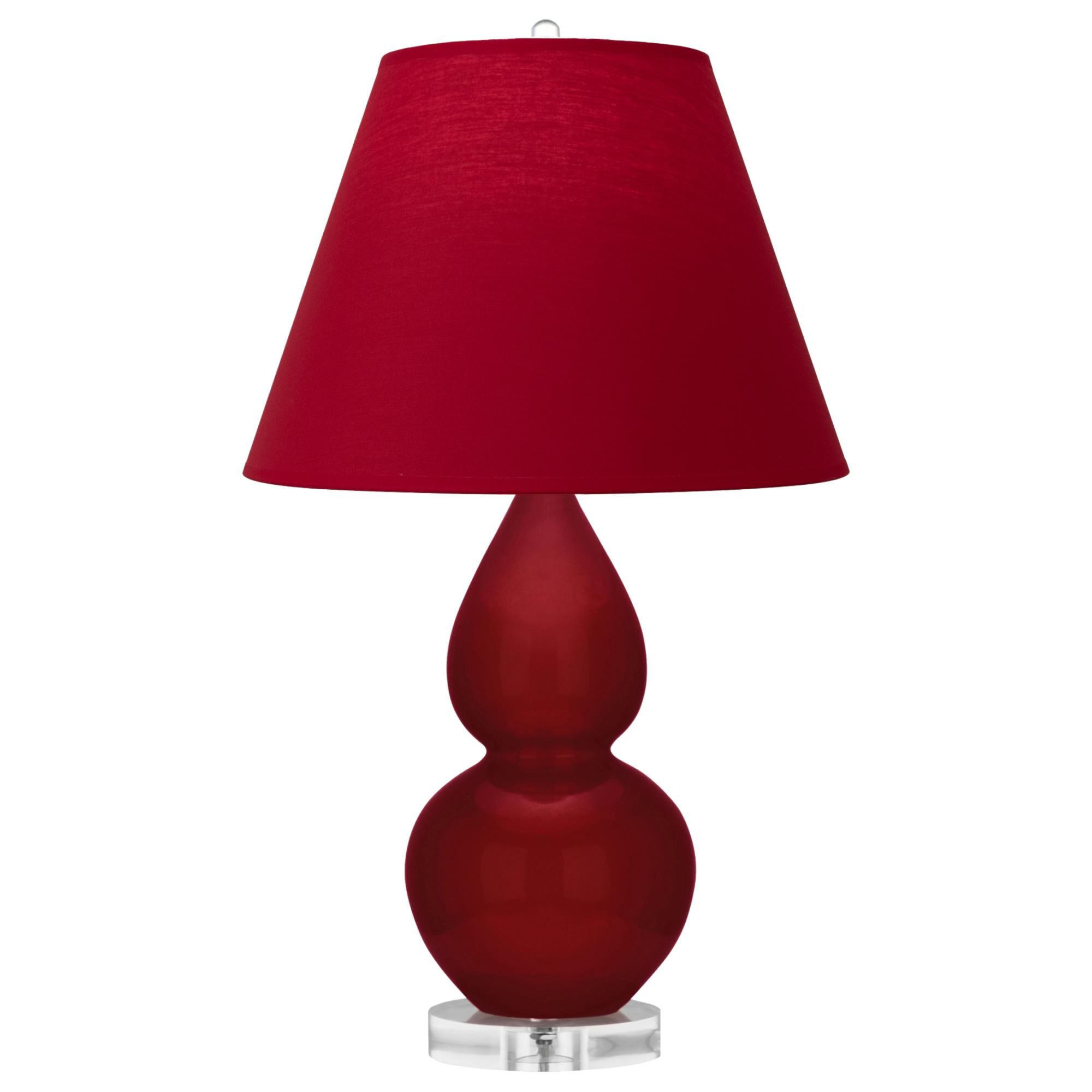 Small Double Gourd 23 Inch Table Lamp by Robert Abbey