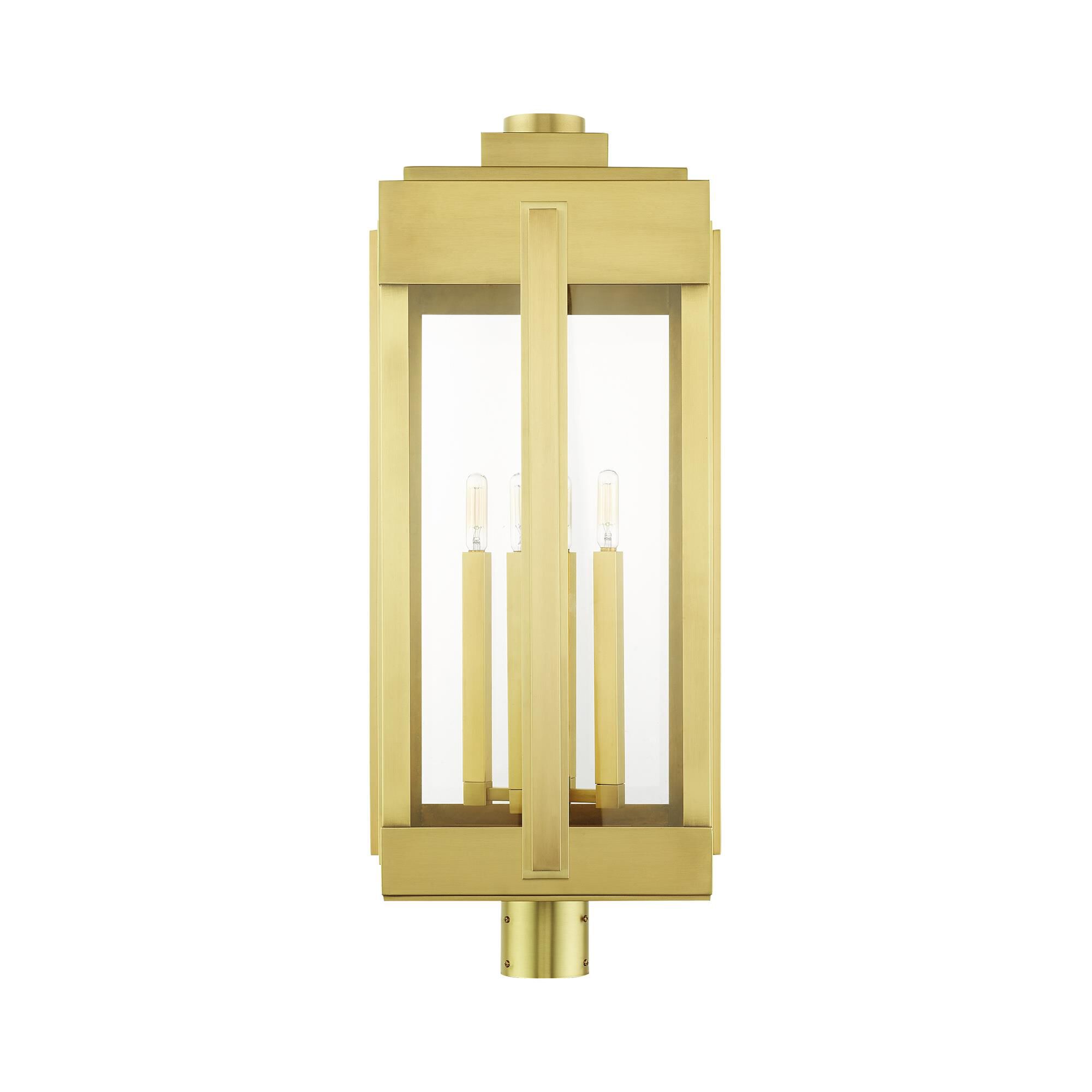 Lexington 30 Inch Tall 4 Light Outdoor Post Lamp by Livex Lighting