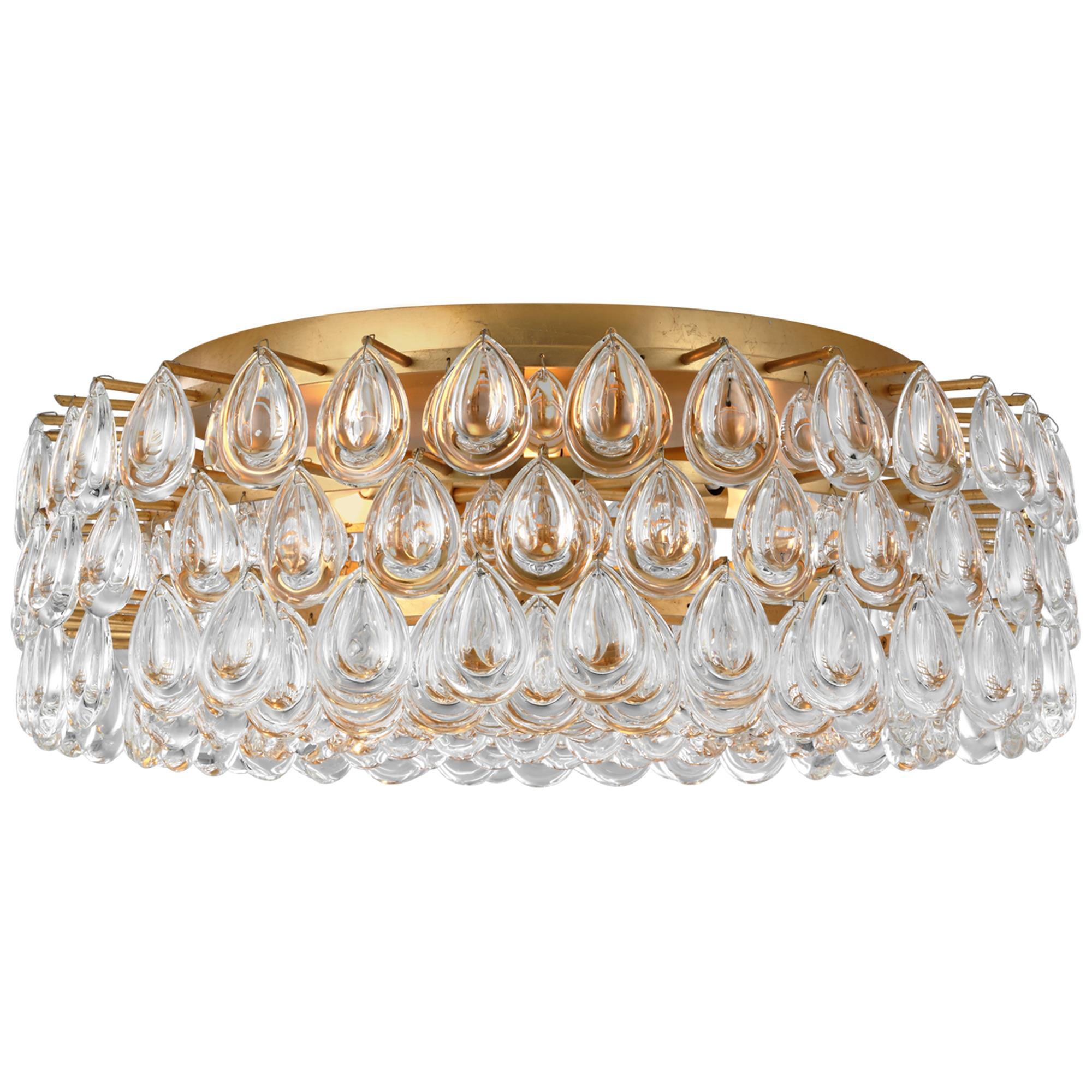 Shown in Gild finish and Crystal shade