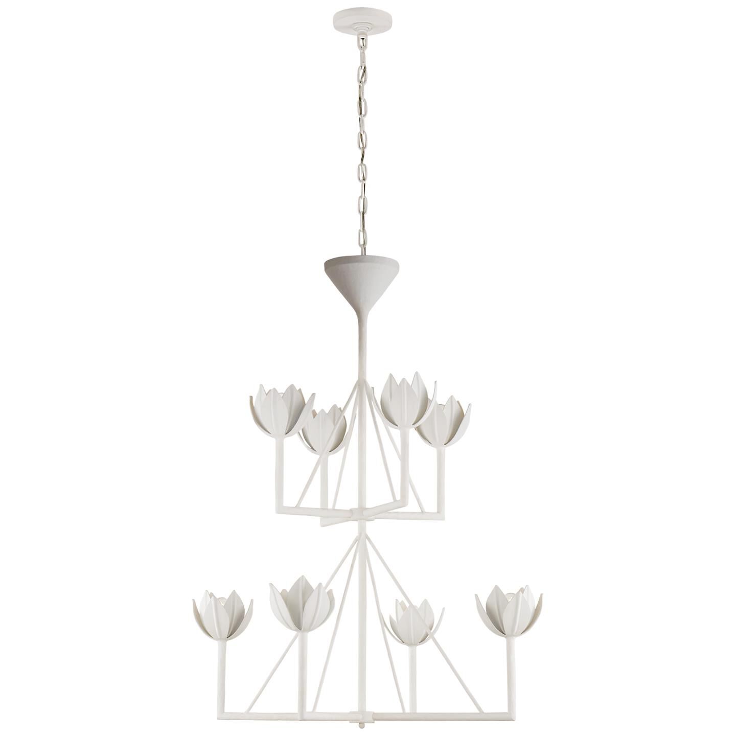 Julie Neill Alberto 35 Inch 8 Light Chandelier by Visual Comfort Signature Collection