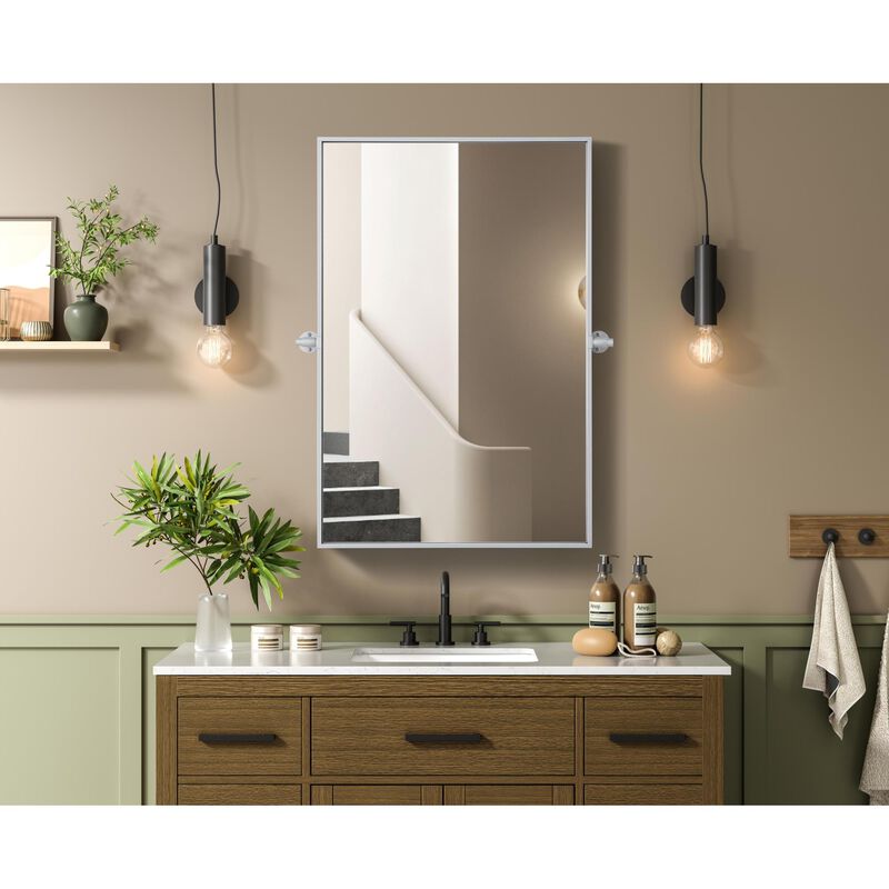 Amoura 36 Inch Decorative Mirror by Elegant Decor
