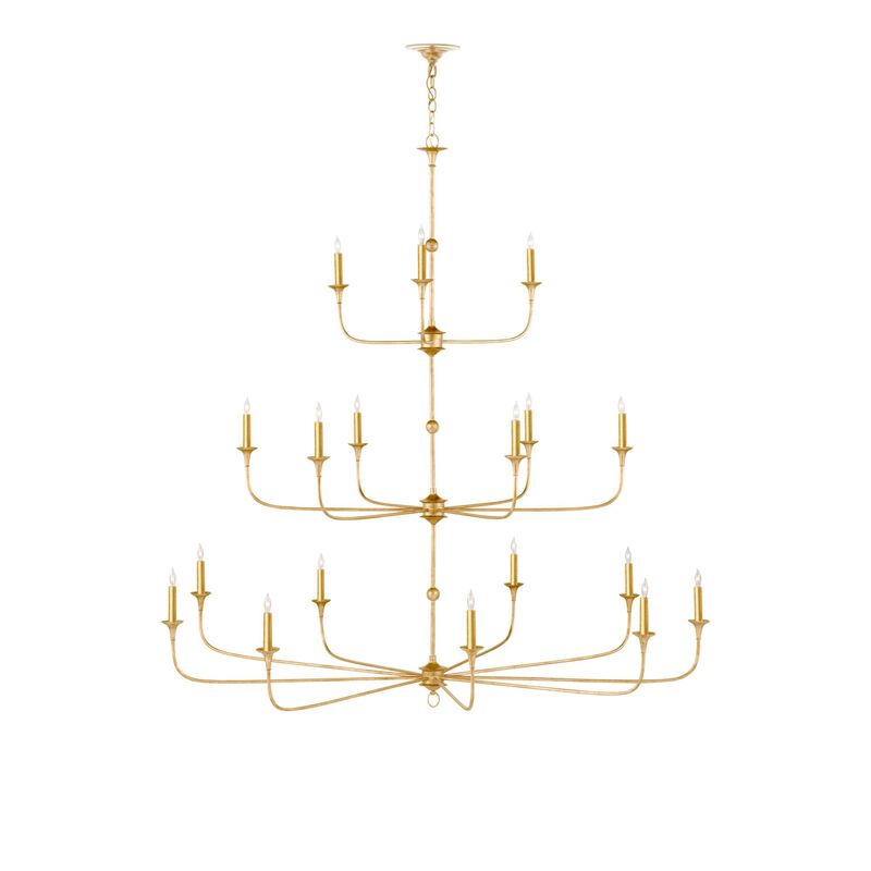 Nottaway 60 Inch Chandelier by Currey and Company