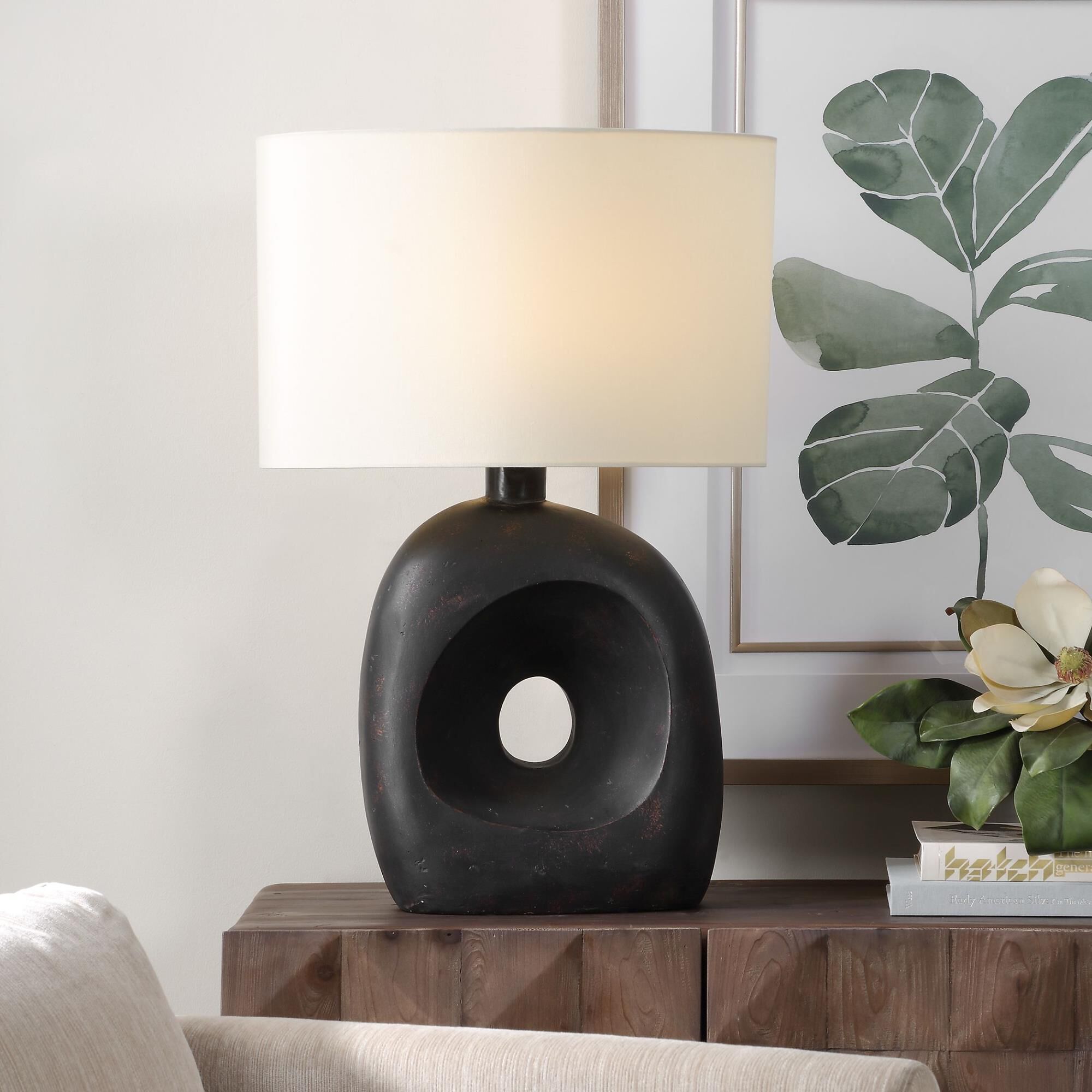 David Frisch Peephole 26 Inch Table Lamp by Uttermost