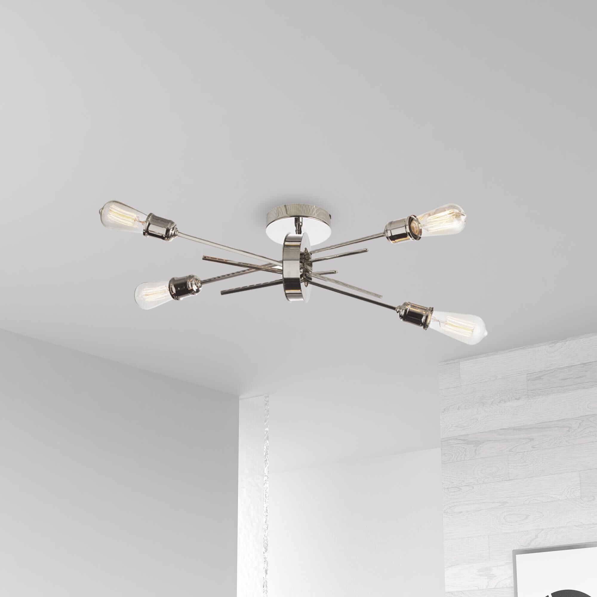 Shown in Burnished Chrome finish