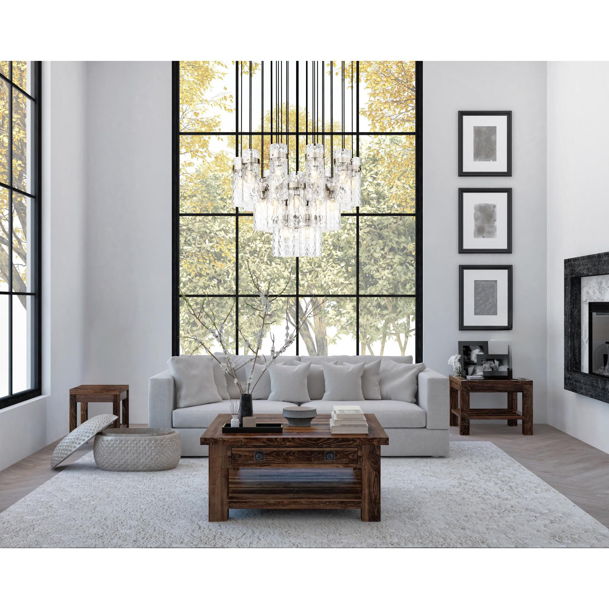 Fontaine 40 Inch Chandelier by Z Lite