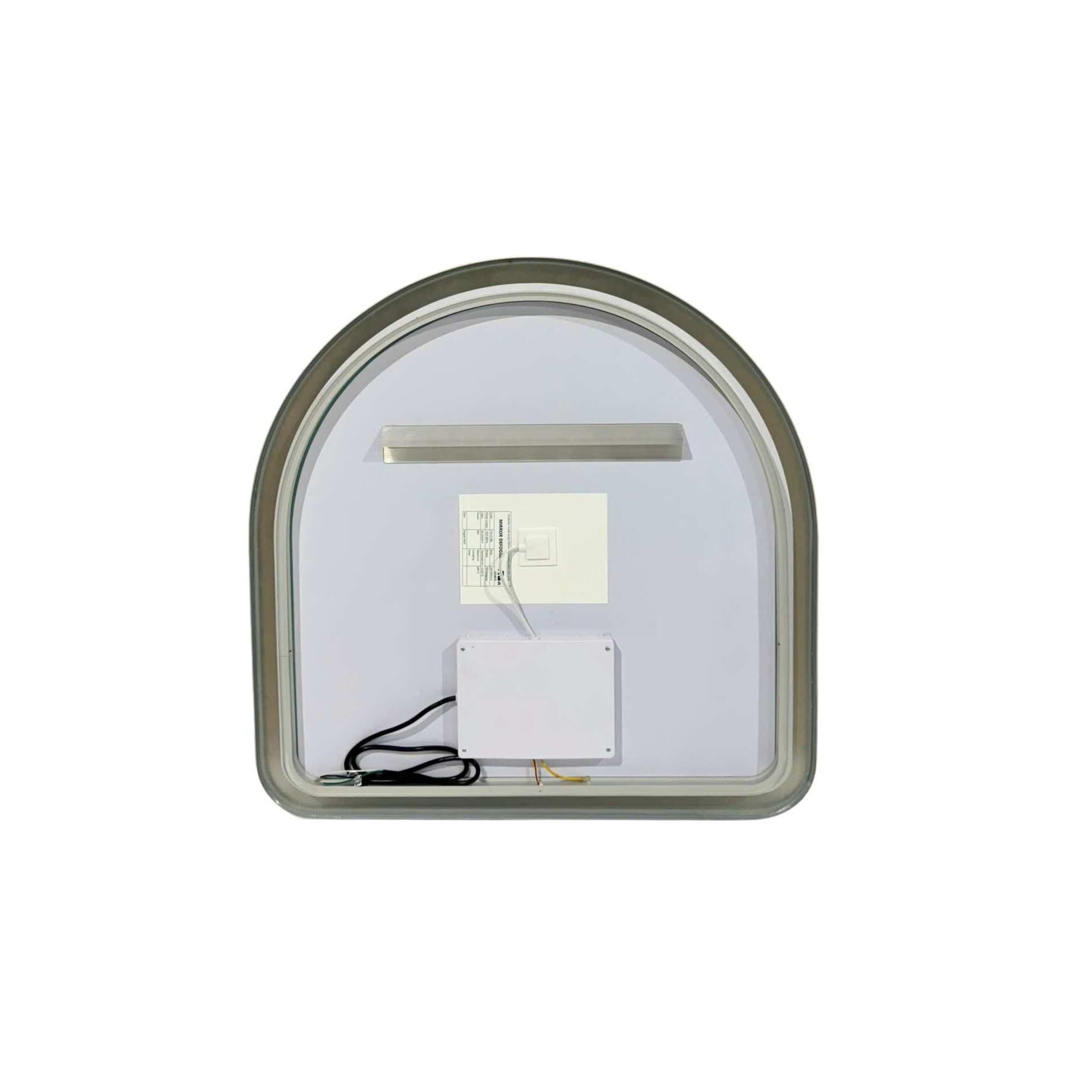 Harmoni 30 Inch Arched LED Lighted Mirror by Elegant Decor