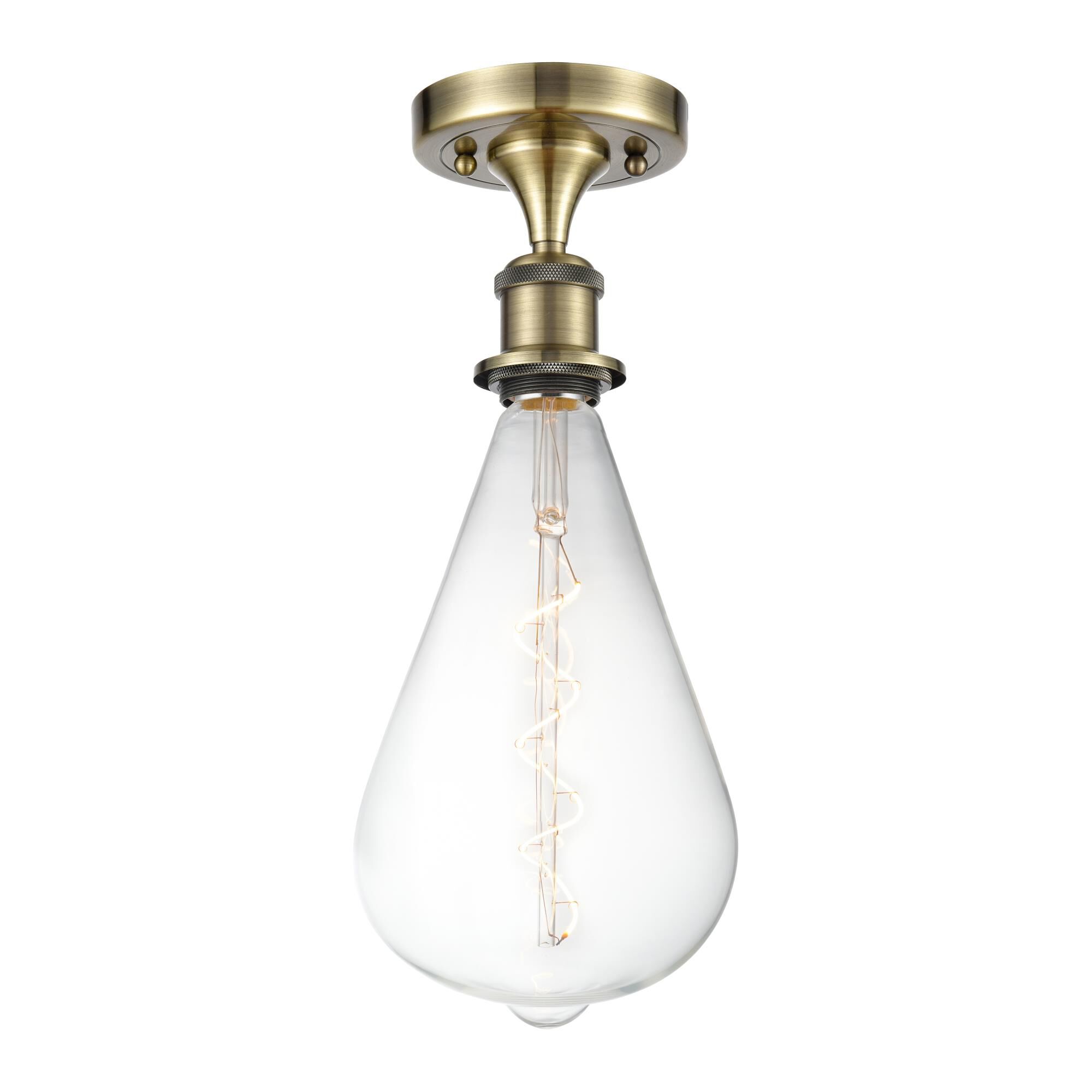 Shown in Antique Brass finish