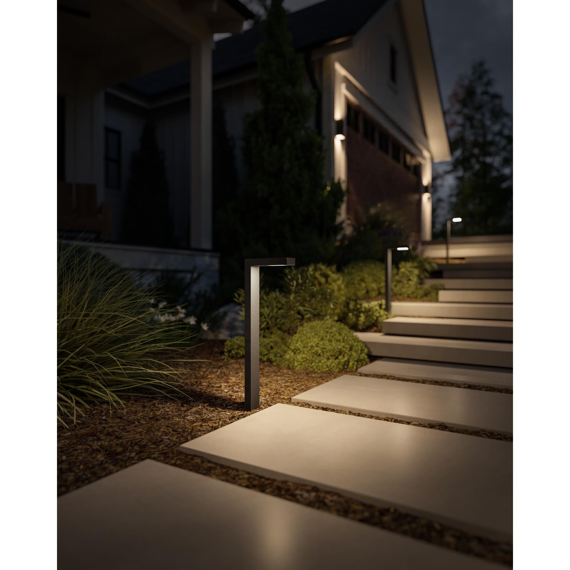 Ninety Degree 23 Inch Decorative Pathway Light by Kichler Lighting