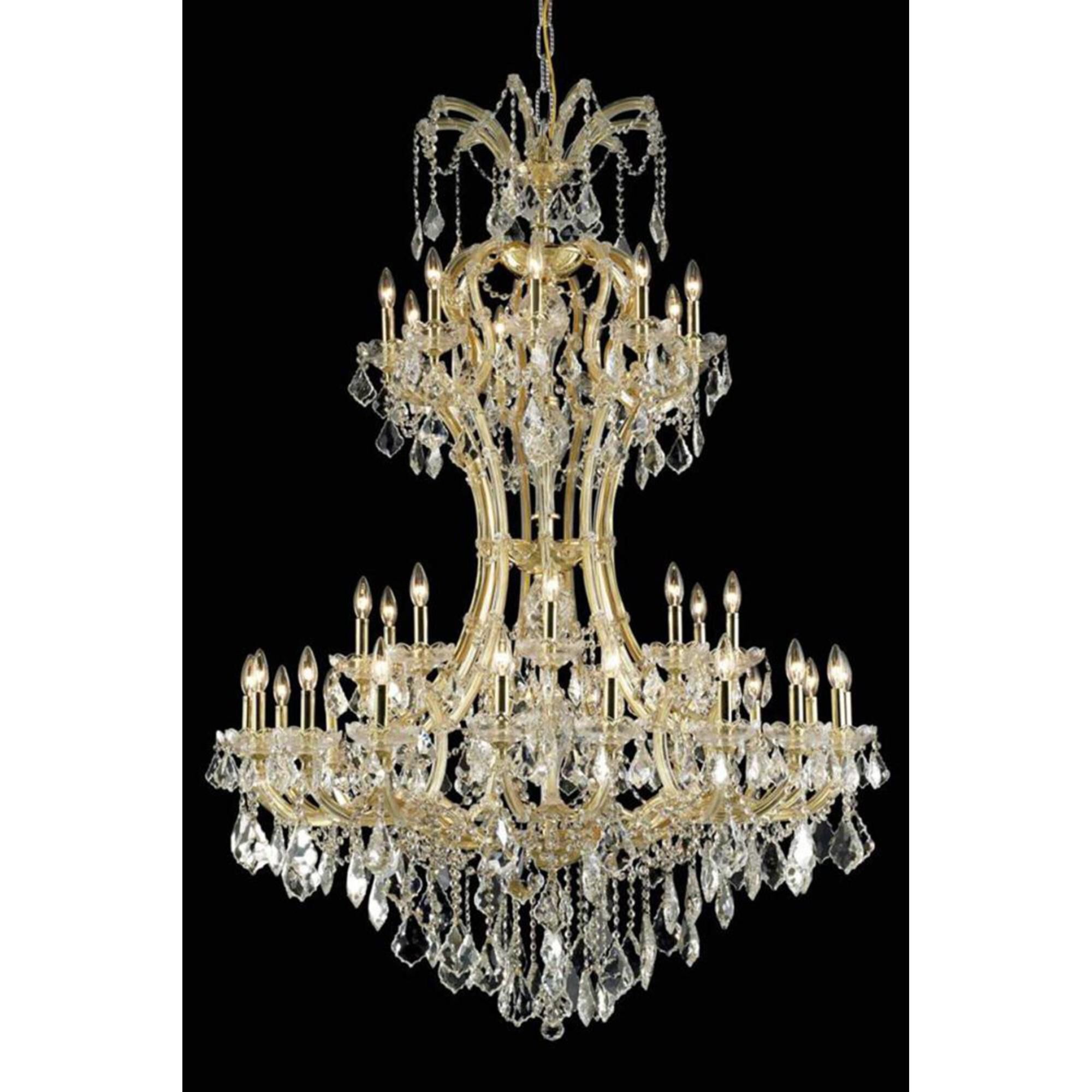 Maria Theresa 46 Inch 36 Light Chandelier by Elegant Lighting