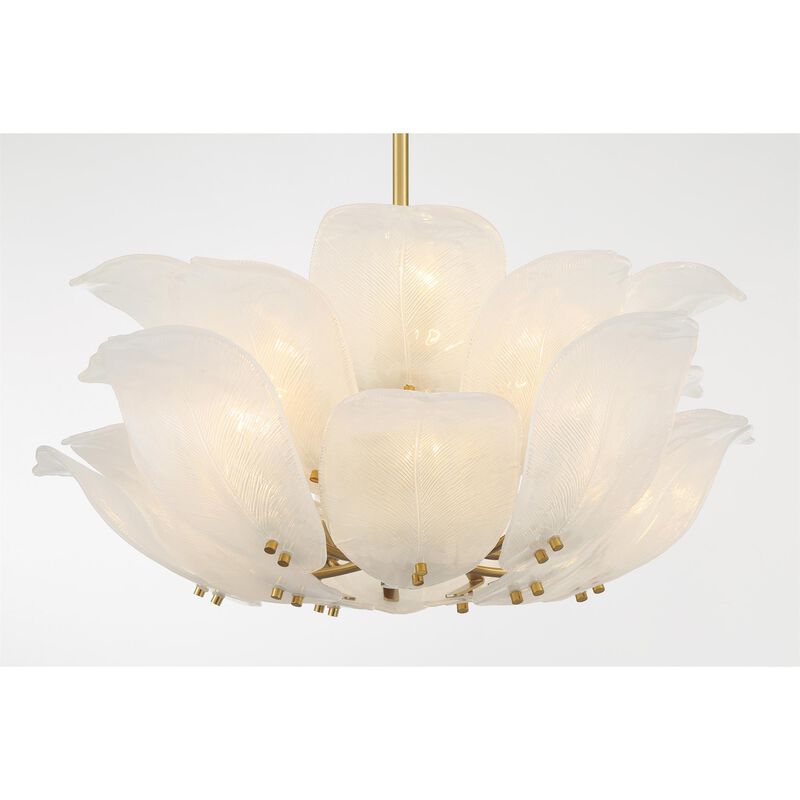 Orchid Medium Pendant Light by Metropolitan Lighting