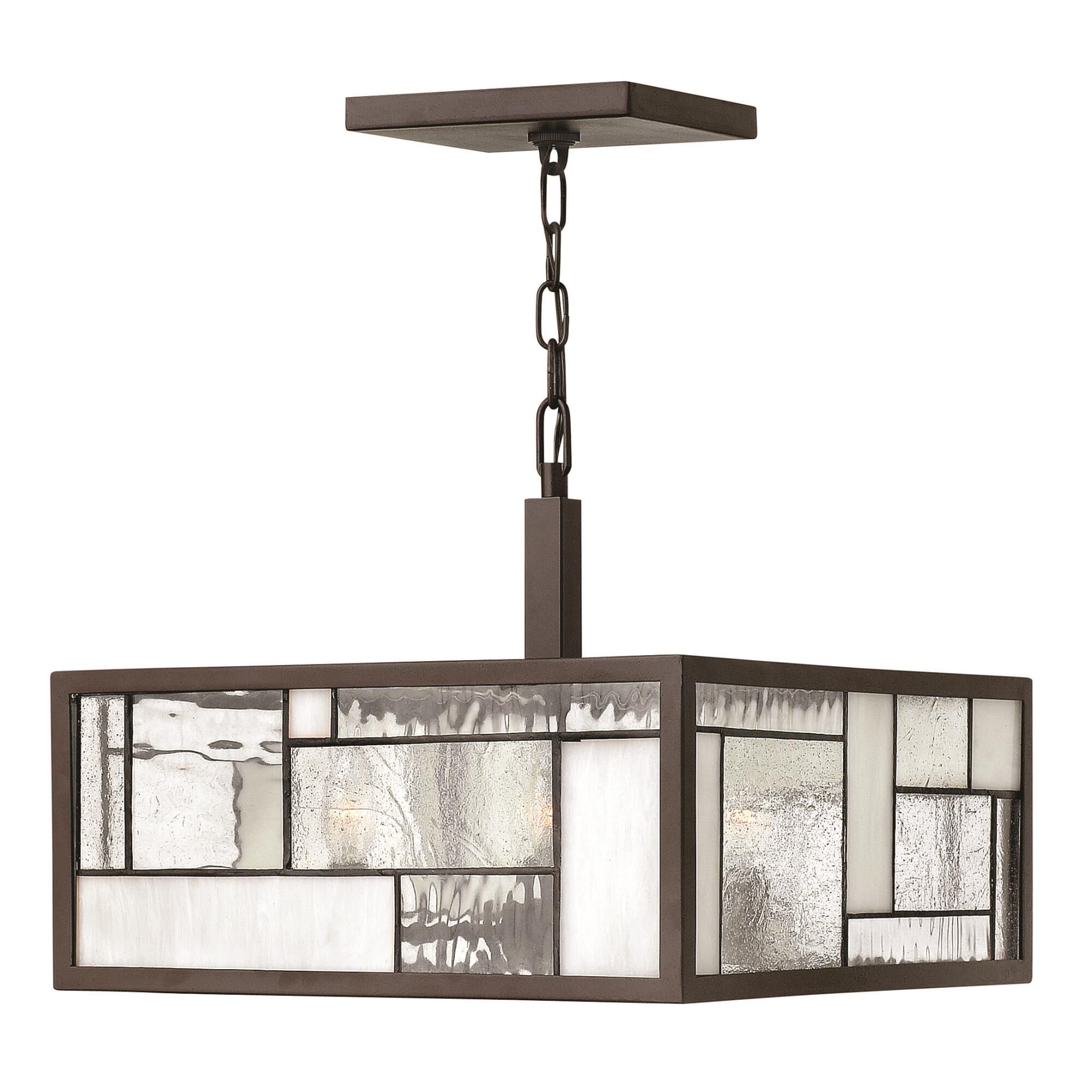 Mondrian 16 Inch 4 Light Semi Flush Mount by Hinkley Lighting