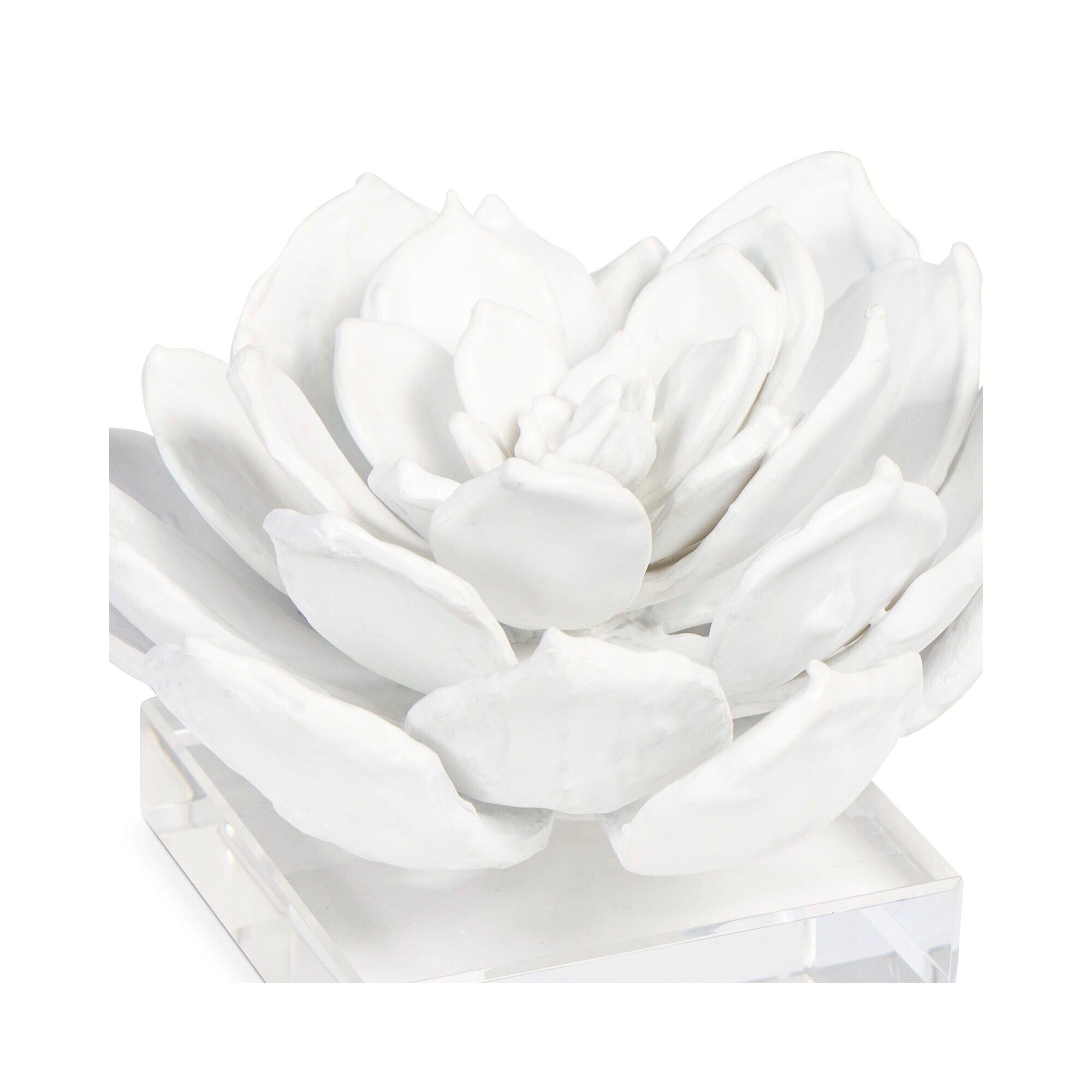 Shown in White finish and - None - shade