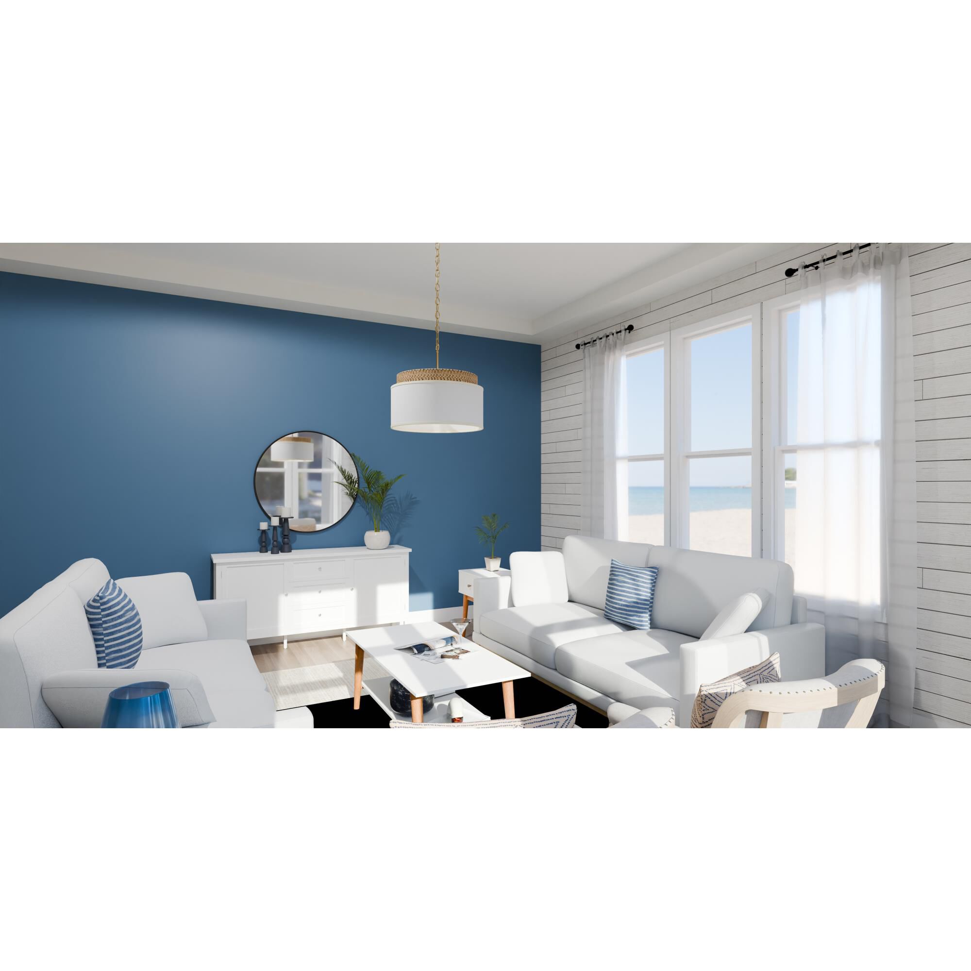 Malia 20 Inch Large Pendant by Quoizel