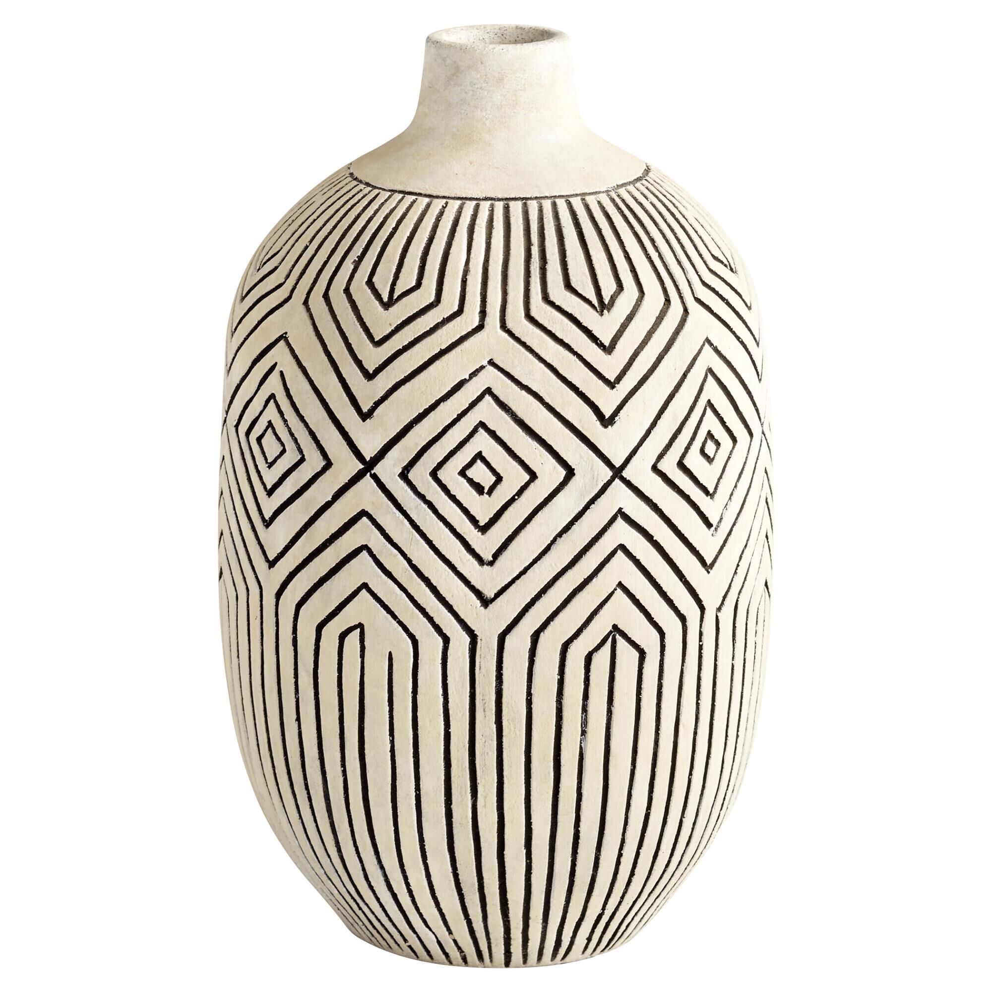 Light Labyrinth Vse-SM Vase-Urn by Cyan Designs