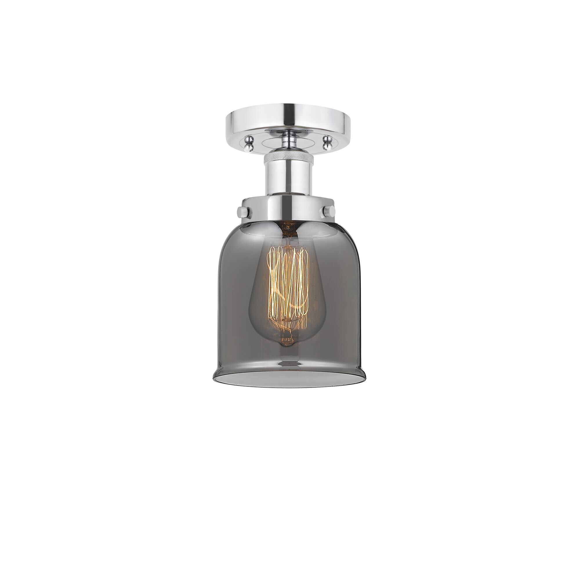 Shown in Polished Chrome, Plated Smoke finish and Plated Smoke glass and Plated Smoke Glass shade