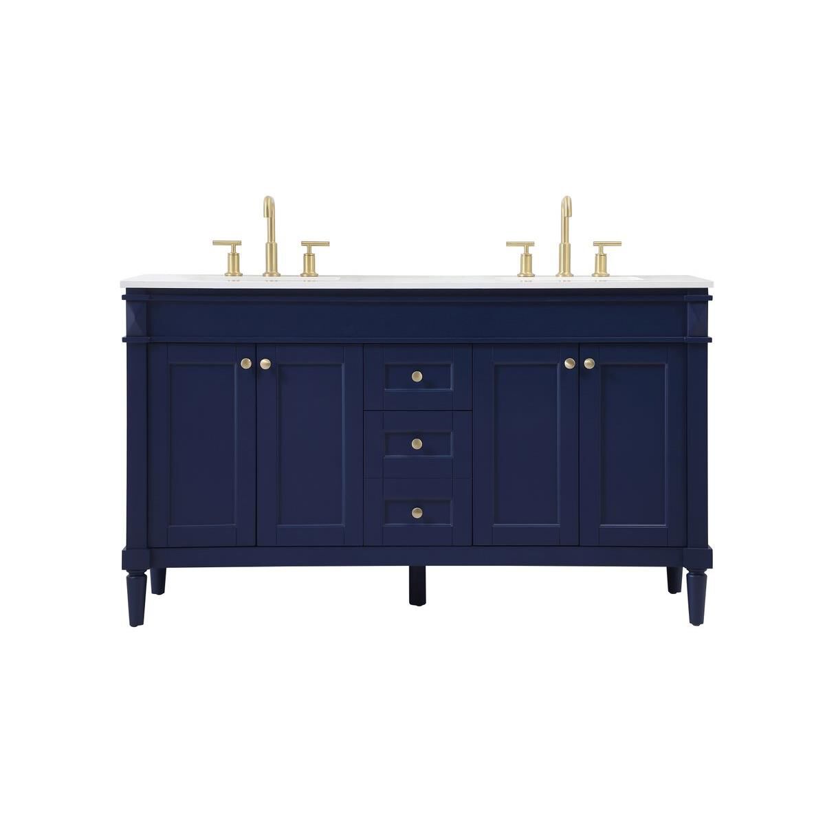 Shown in Blue finish