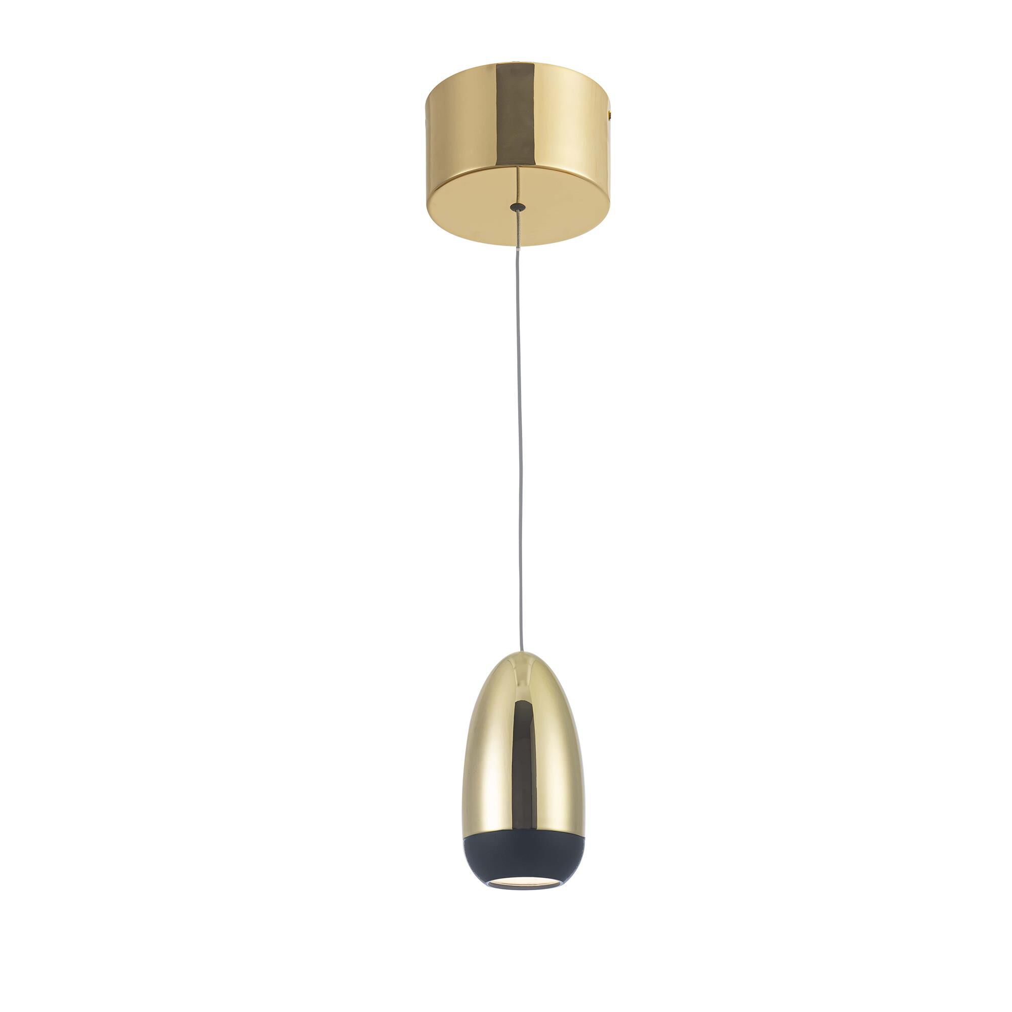 Shown in Gold finish and Aluminium shade