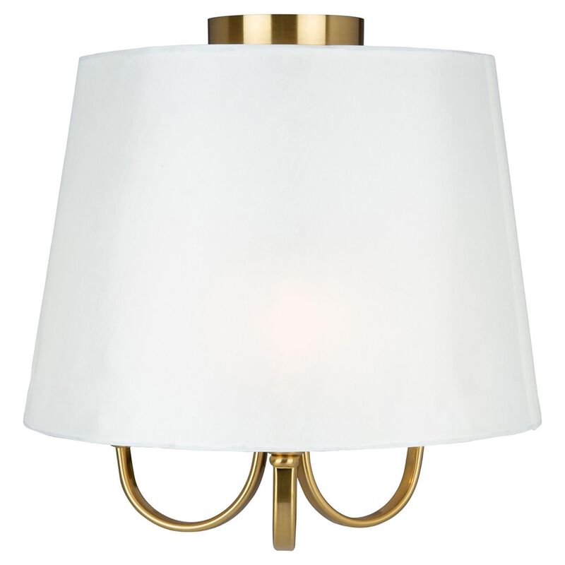 Steven Sabados (S&C) Rhythm 15 Inch 3 Light Semi Flush Mount by Artcraft