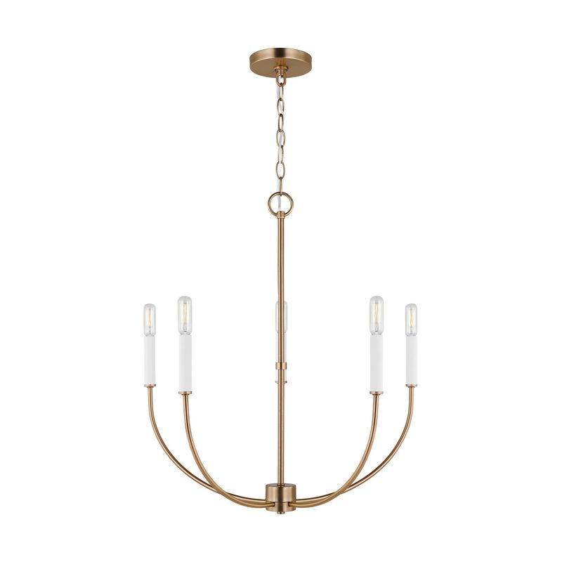 Sean Lavin Greenwich 24 Inch 5 Light Chandelier by Visual Comfort Studio Collection