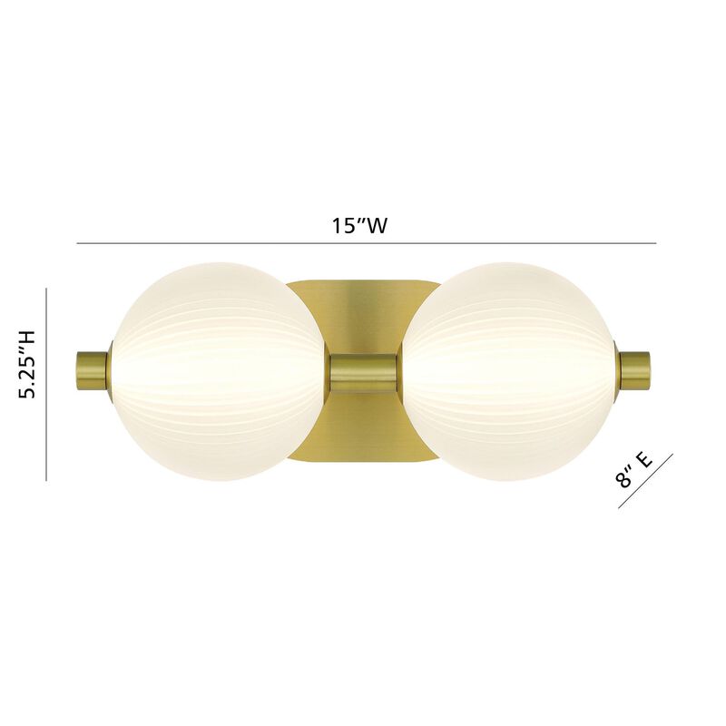 Palmas Bath Vanity Light by Eurofase Lighting