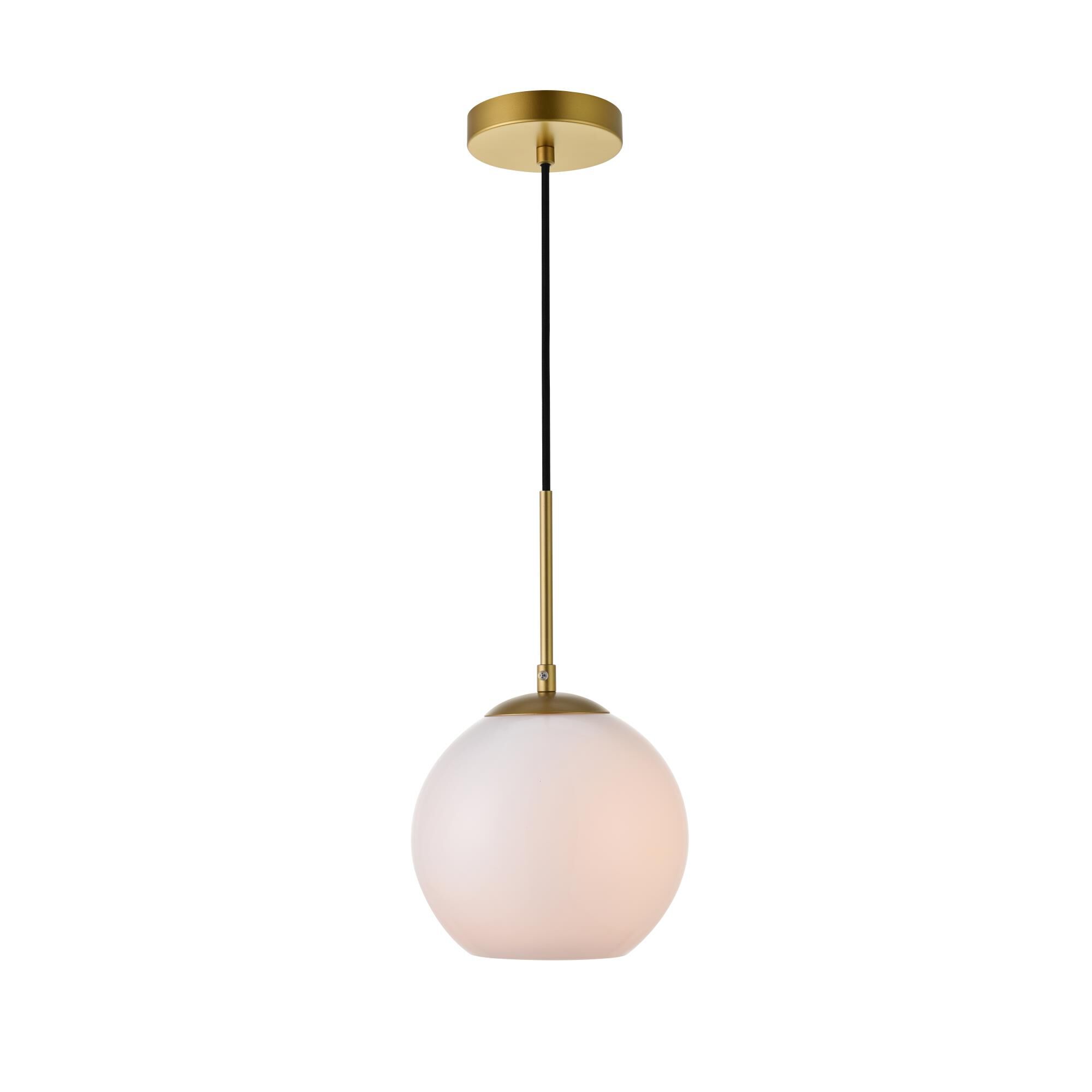 Baxter 8 Inch Mini Pendant by Elegant Lighting