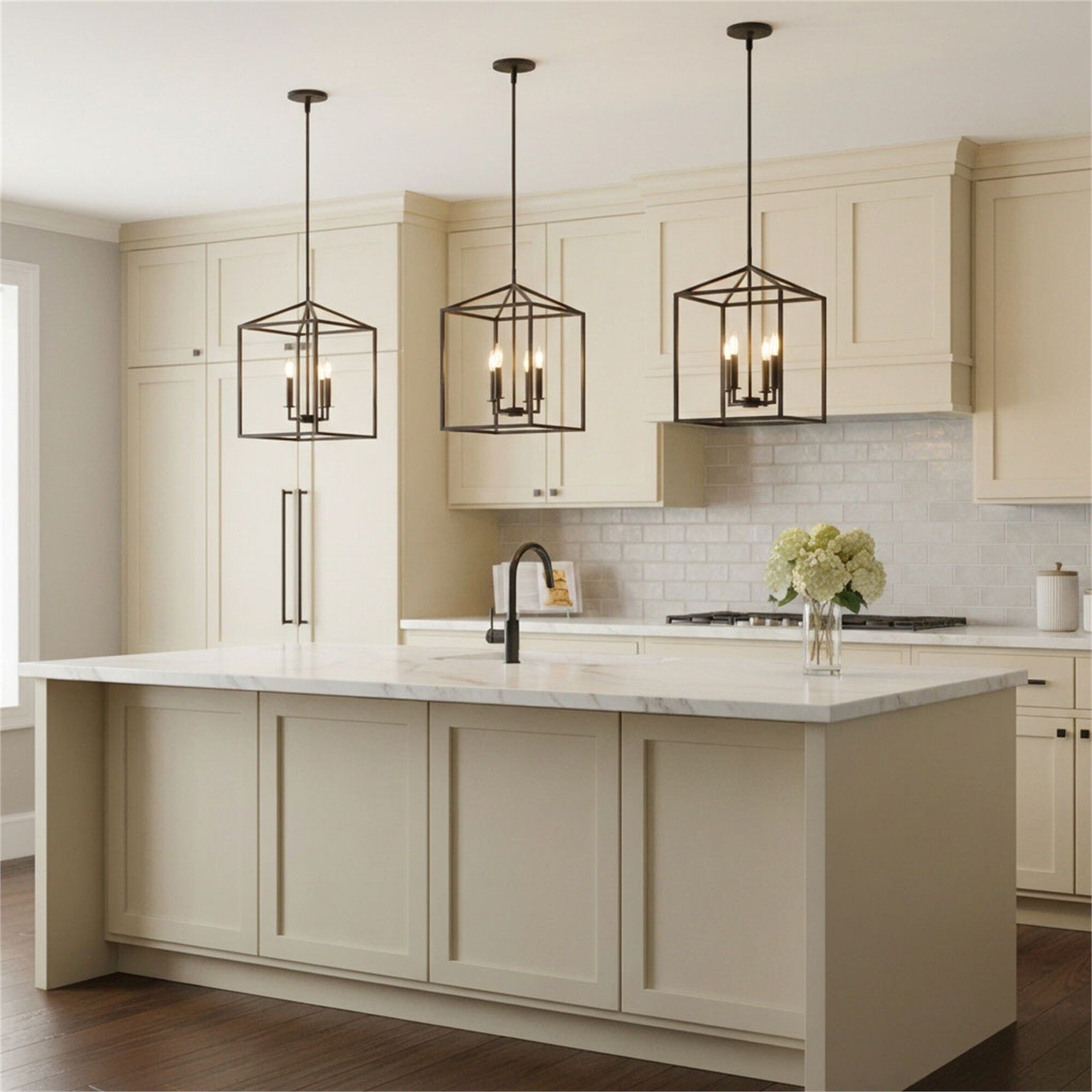 Perryton 12 Inch Cage Pendant,