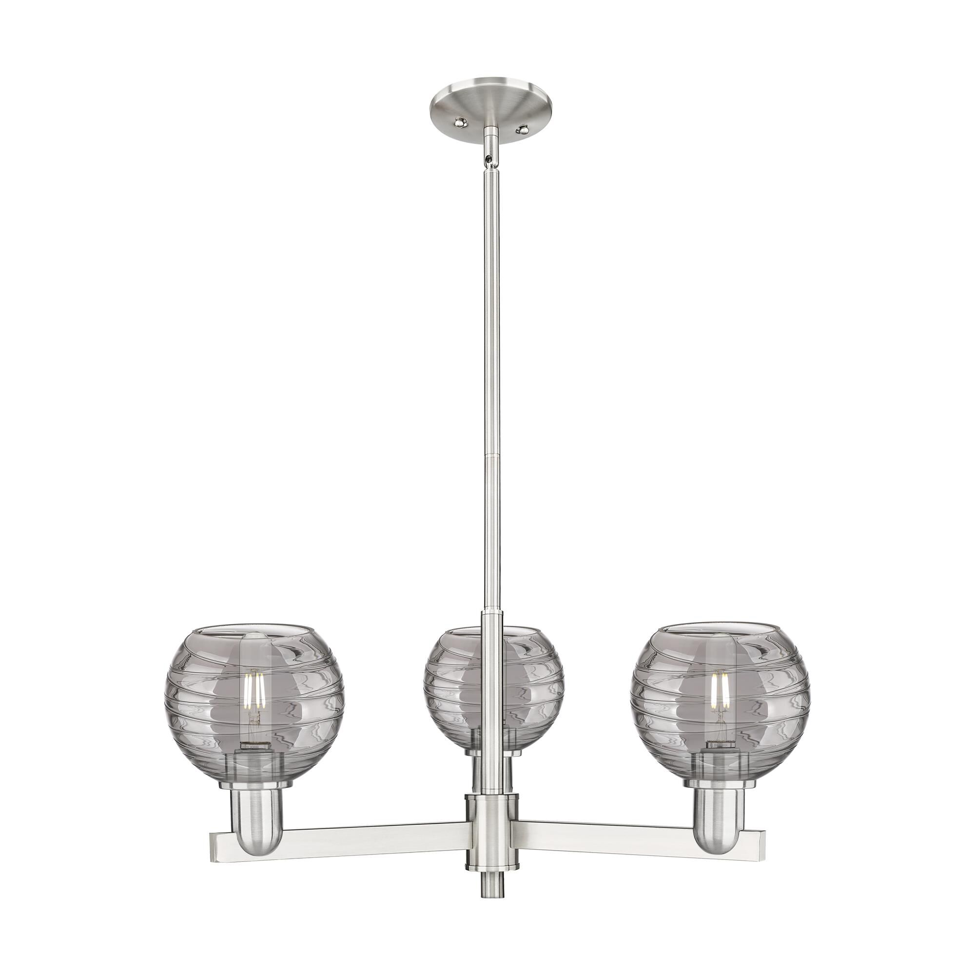 Bruno Marashlian Athens Deco Swirl 18 Inch Mini Chandelier by Innovations Lighting