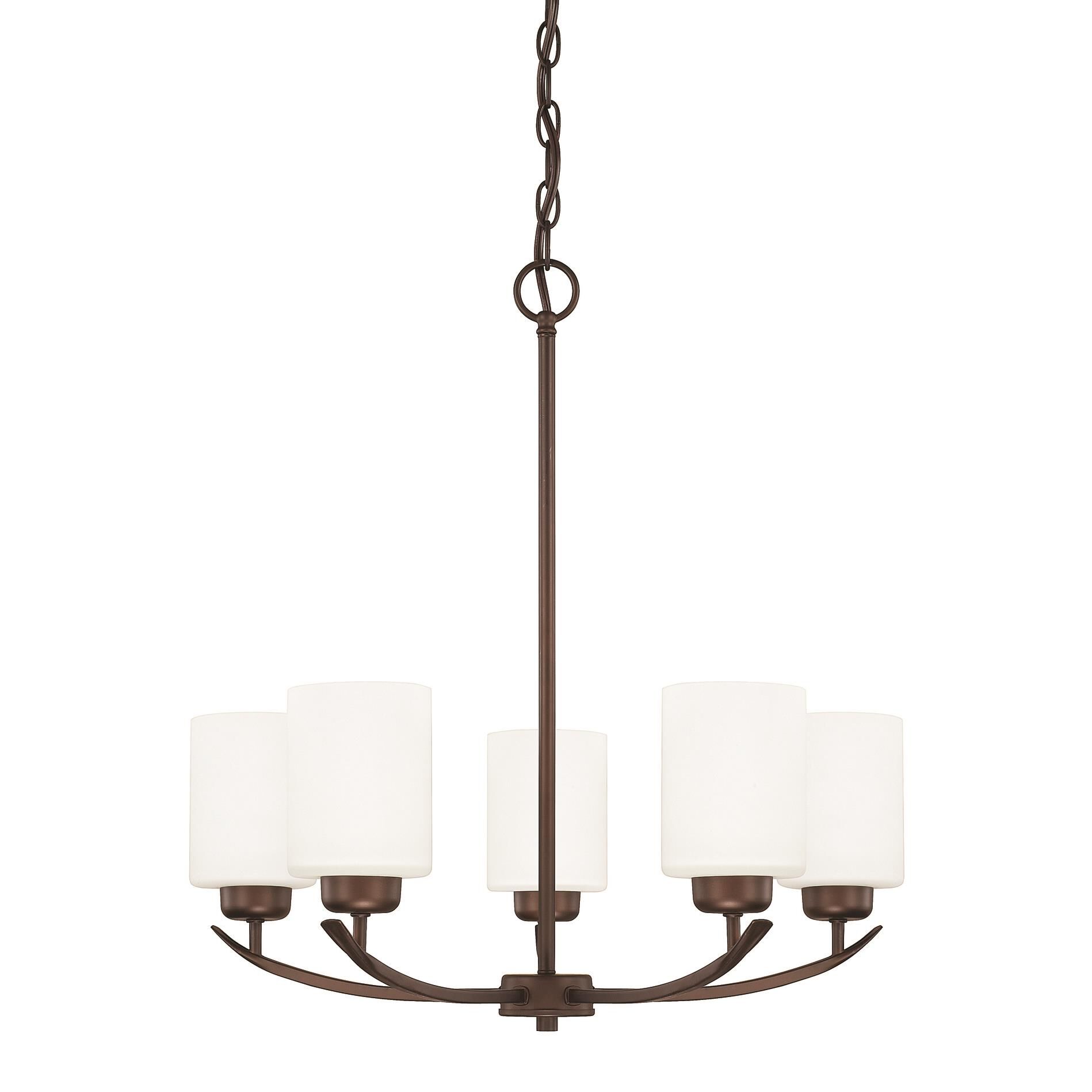 Dixon 23 Inch 5 Light Chandelier by Homeplace by Capital Lighting Fixture Company