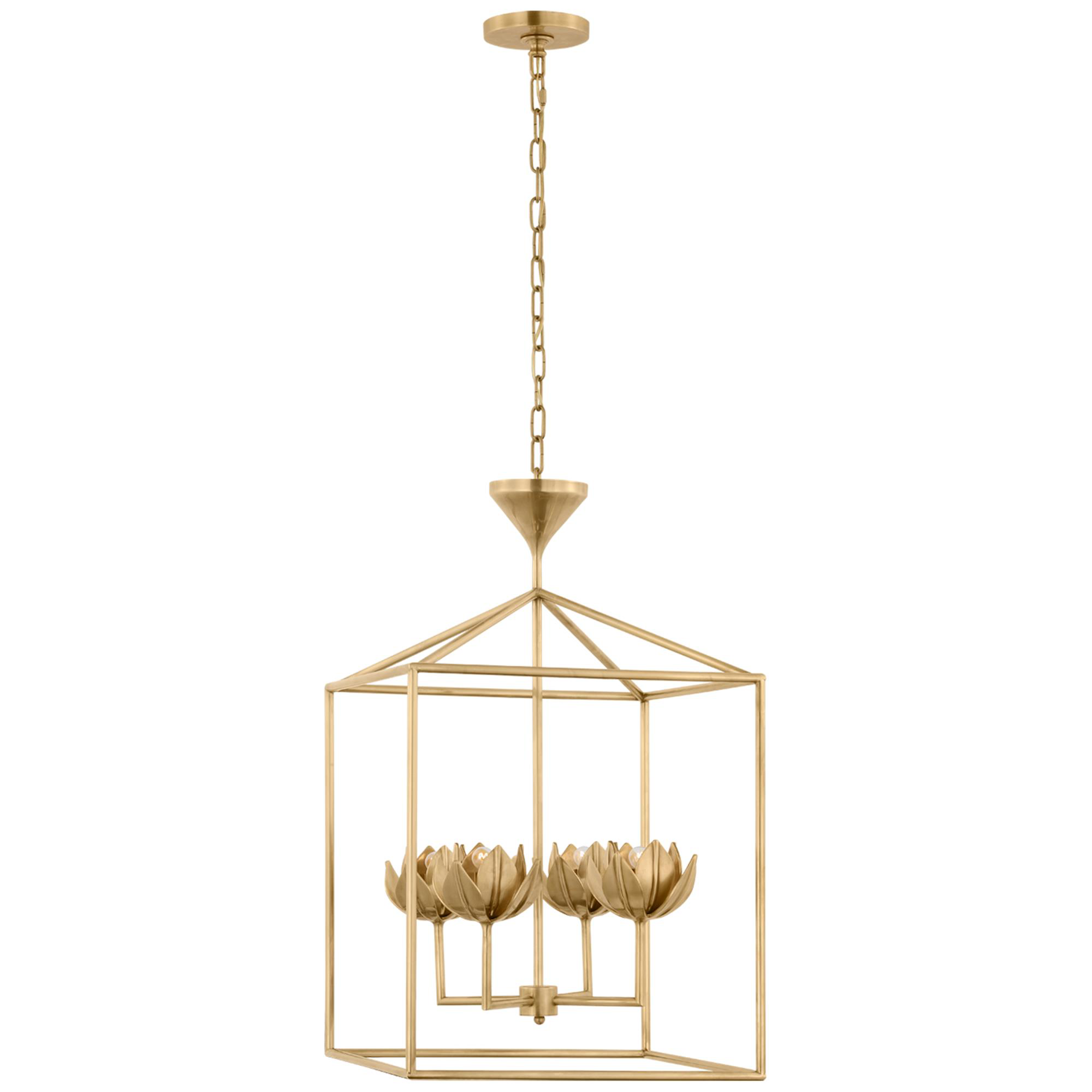 Shown in Antique-Burnished Brass finish