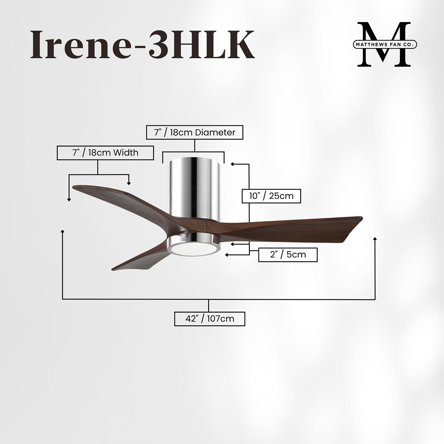 Shown in Polished Chrome finish