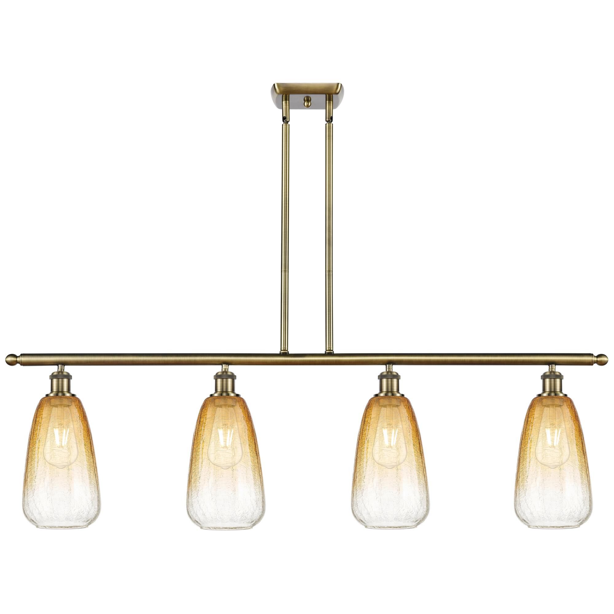 Bruno Marashlian Brookhaven Almond Linear Suspension Light by Innovations Lighting