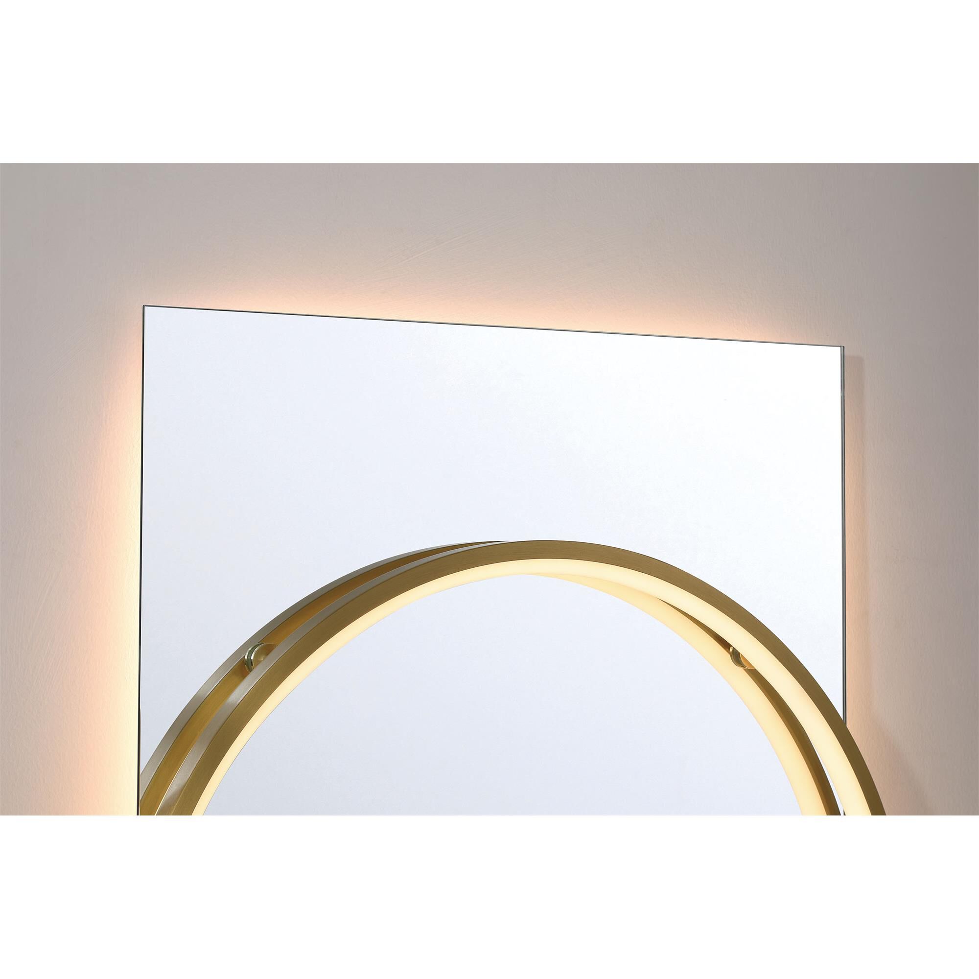 Trails 36 Inch LED Lighted Mirror,