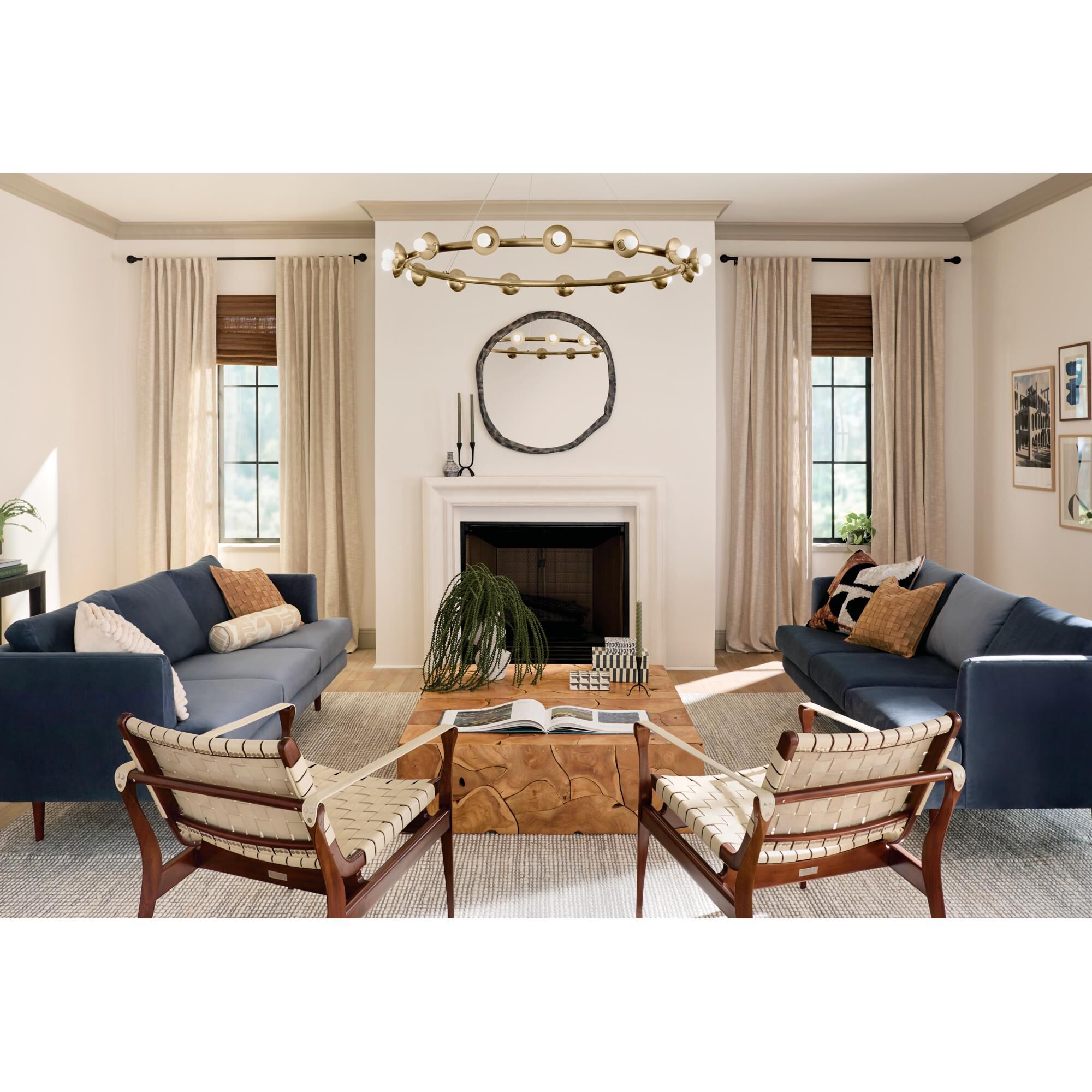 Shown in Champagne Bronze finish