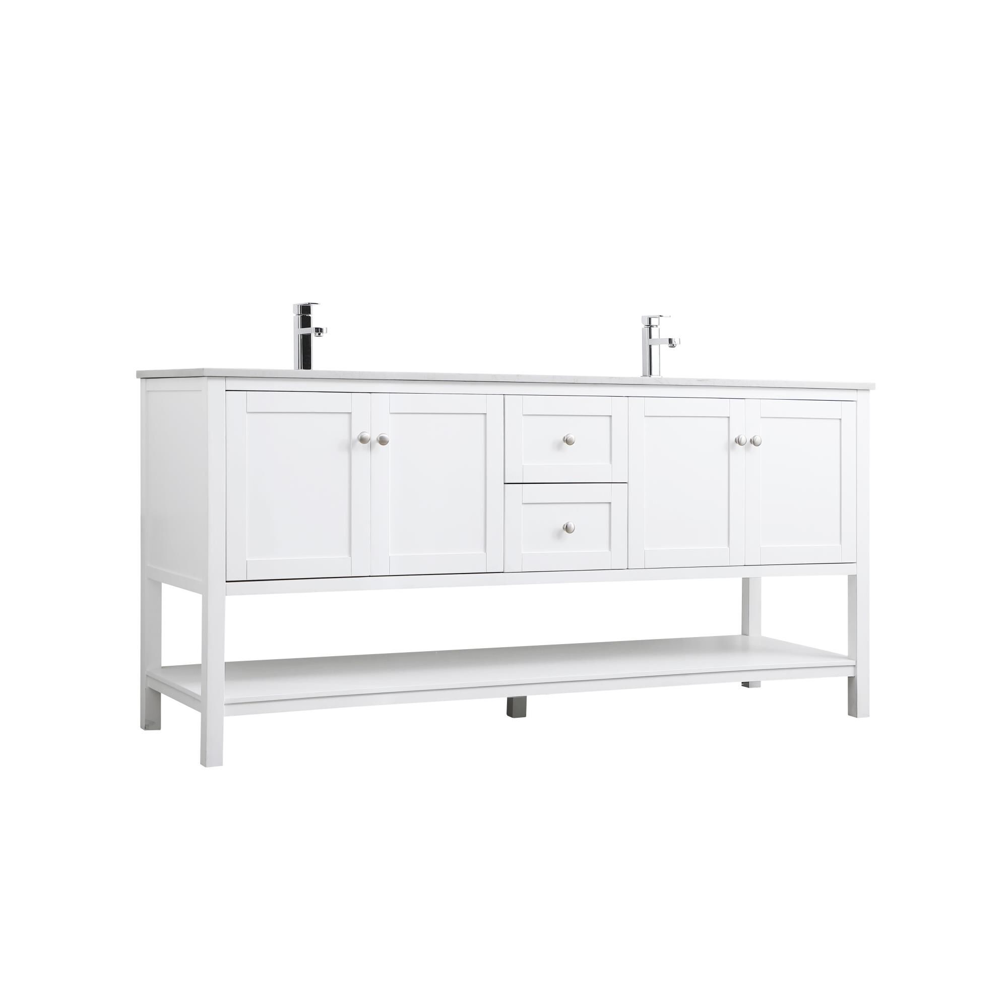 Heath 72 Inch Bath Vanity by Elegant Decor