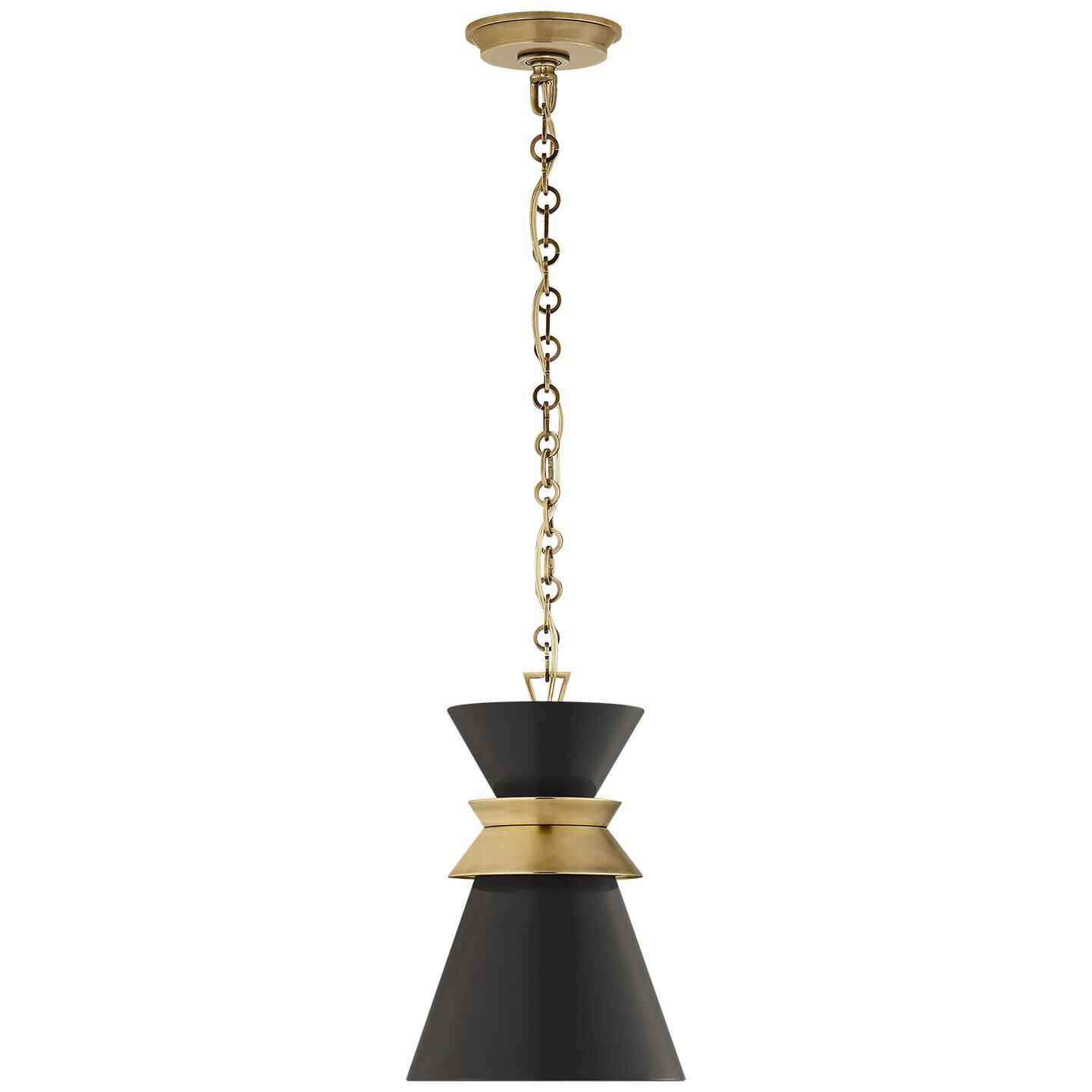 Visual Comfort Signature Collection Chapman & Myers Alborg 10 Inch Mini Pendant