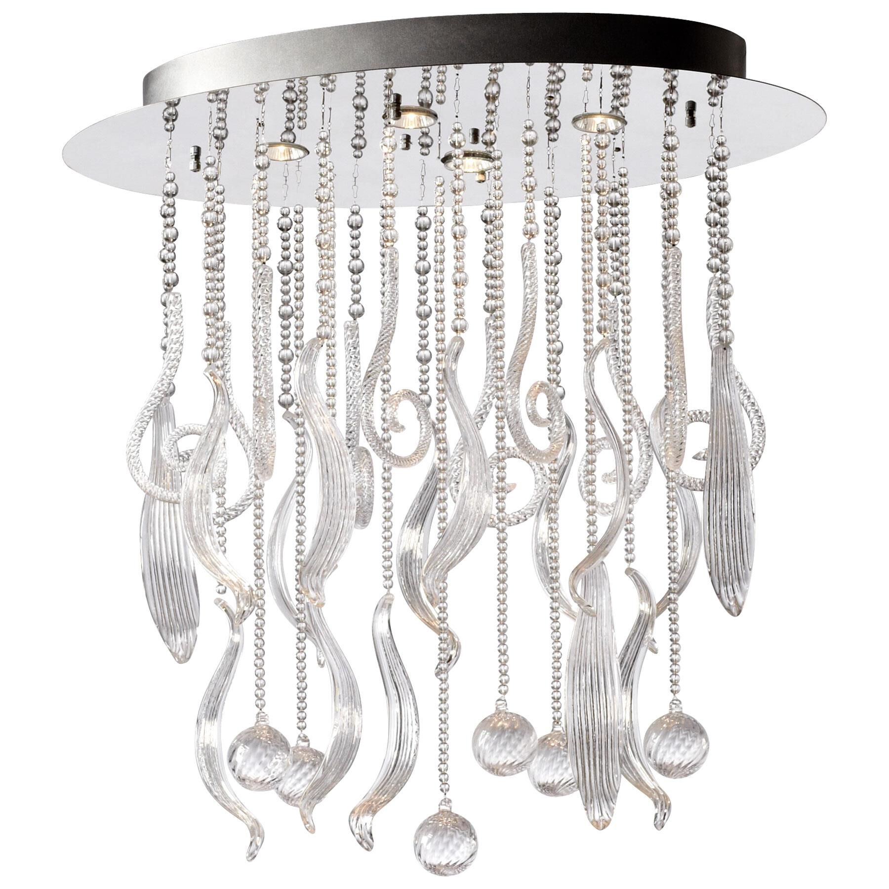 Mirabelle 29 Inch 4 Light Multi Light Pendant by Cyan Designs